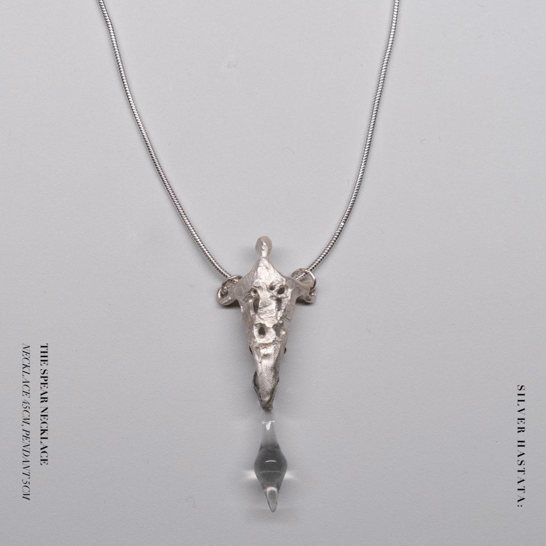 Hastata Spear necklace