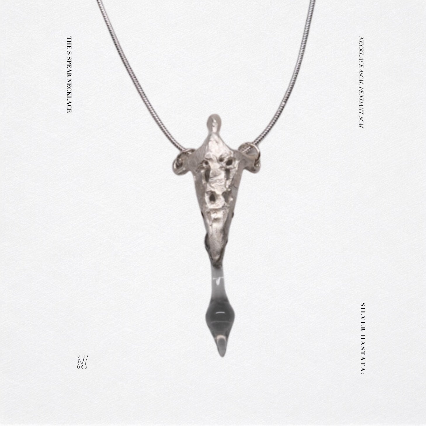 Hastata Spear necklace