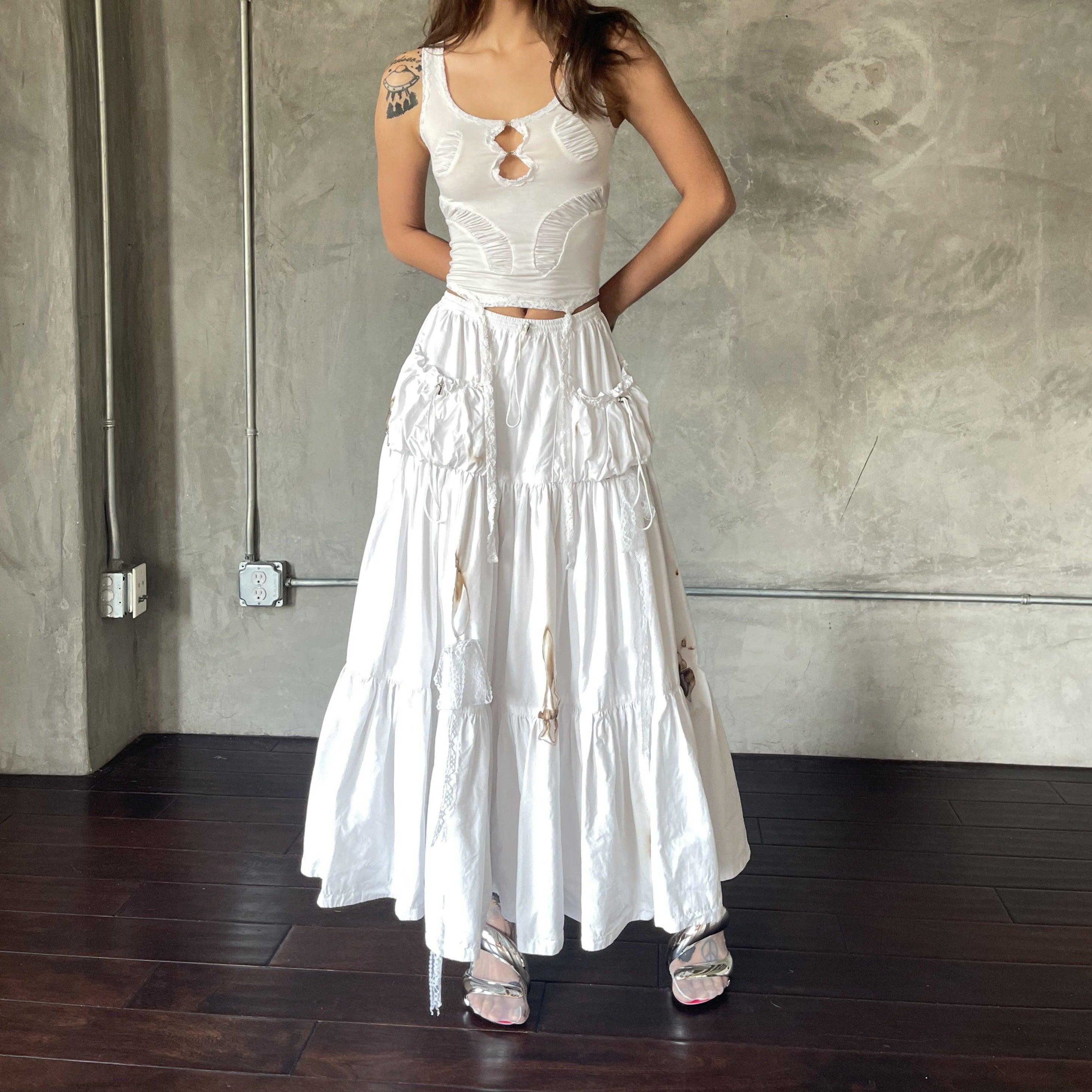 Chunky Pocket Maxi Skirt