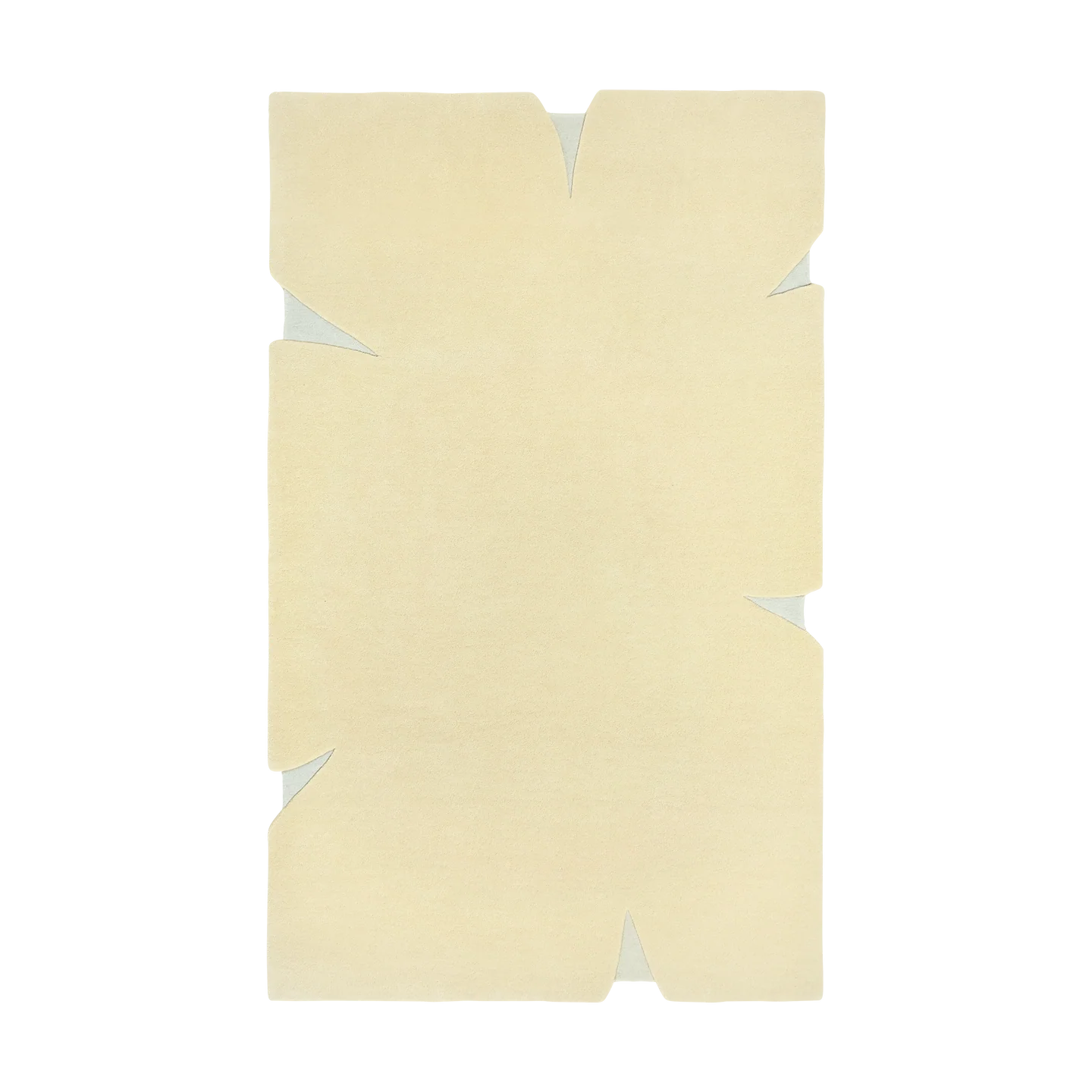 Slit Rug in Buttermilk