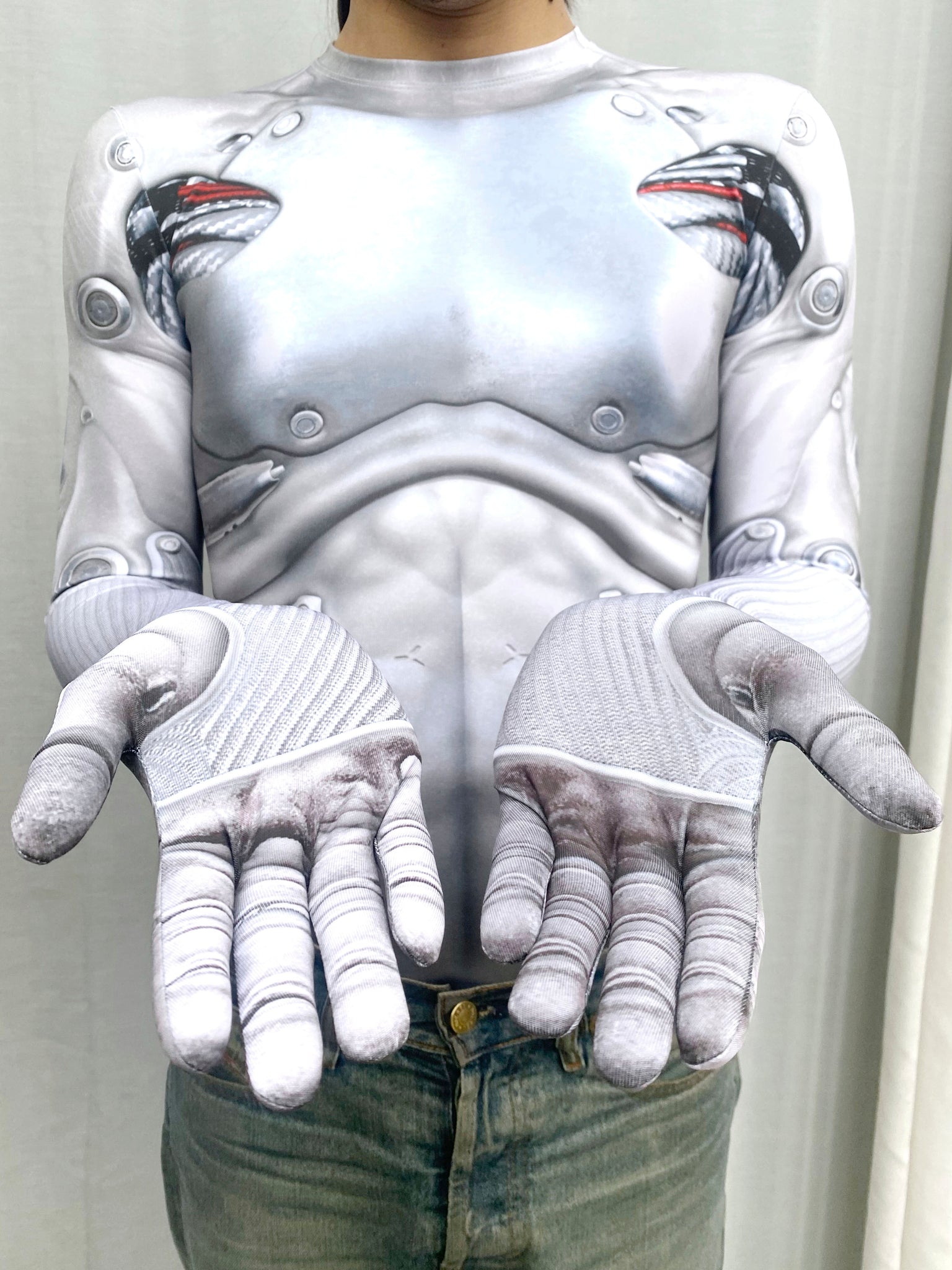 Mecanic Armored Top With Gloves