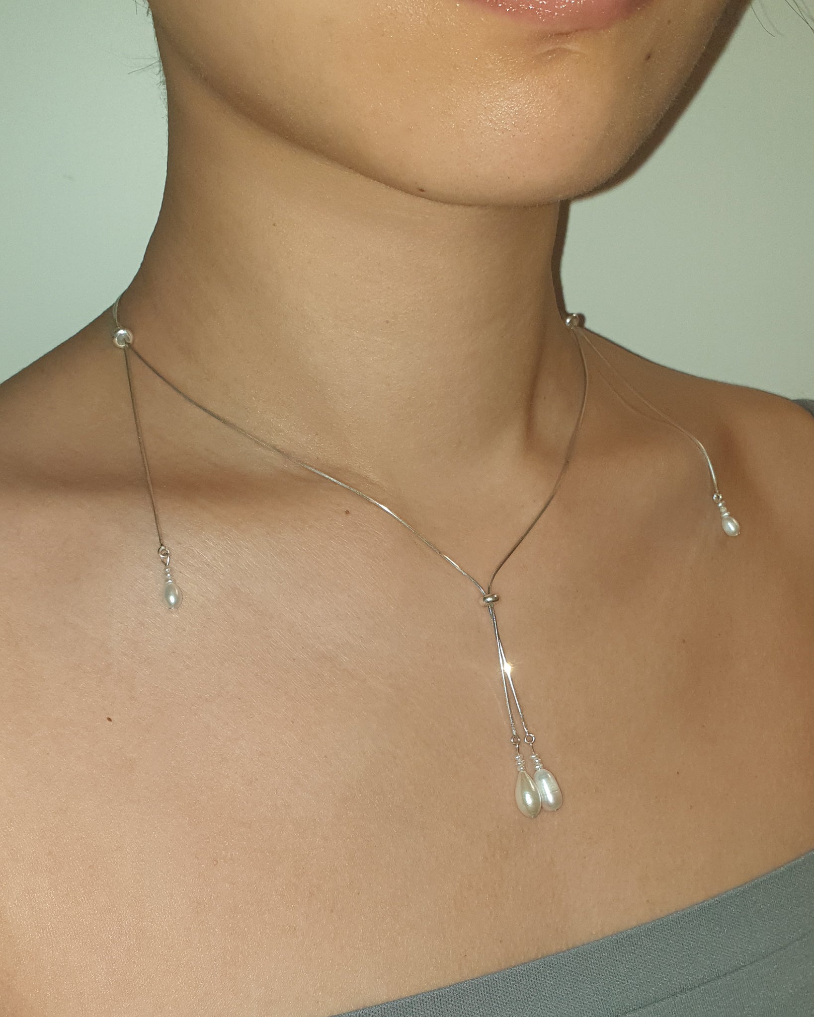 Pearl Tassel Necklace 03
