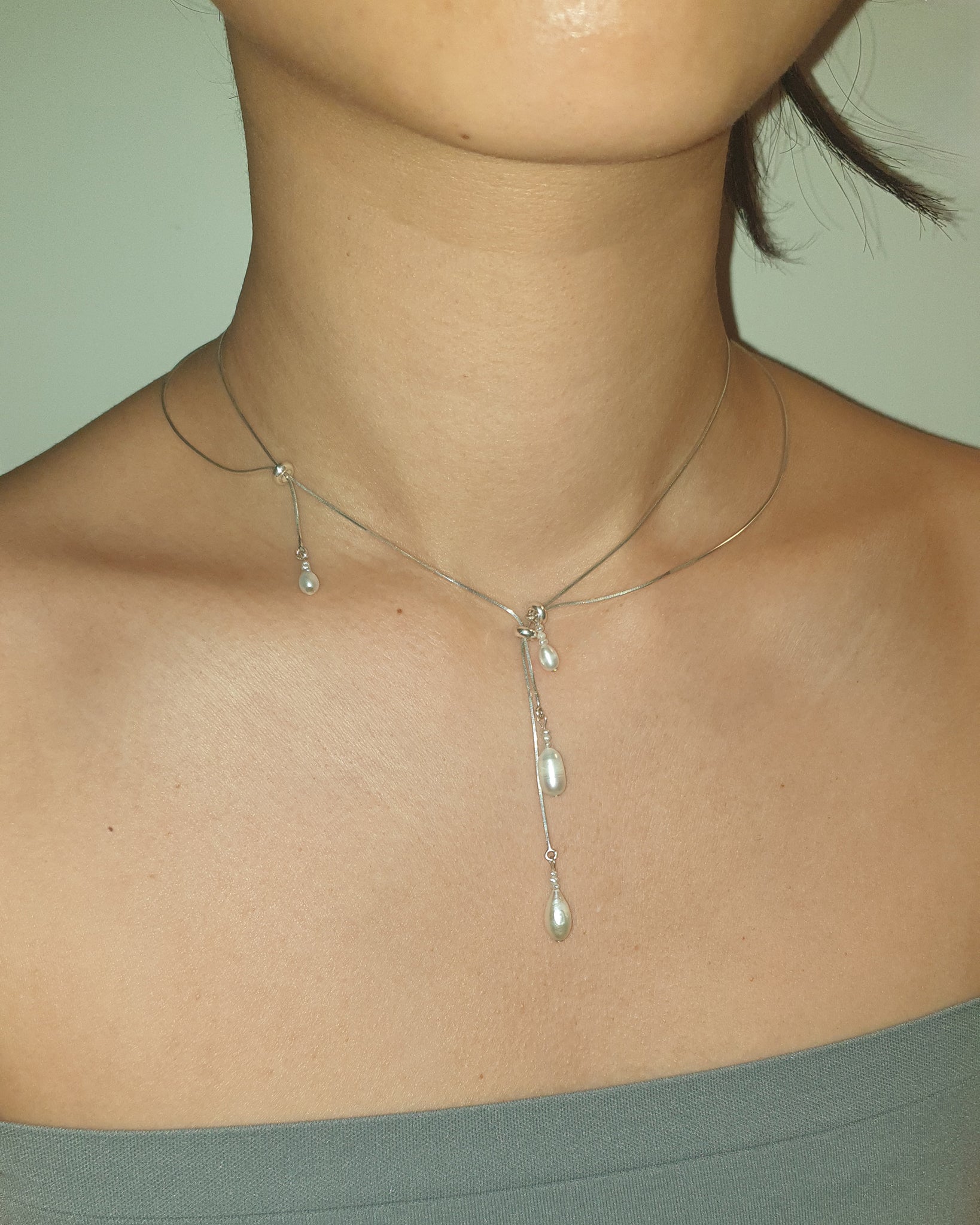 Pearl Tassel Necklace 03
