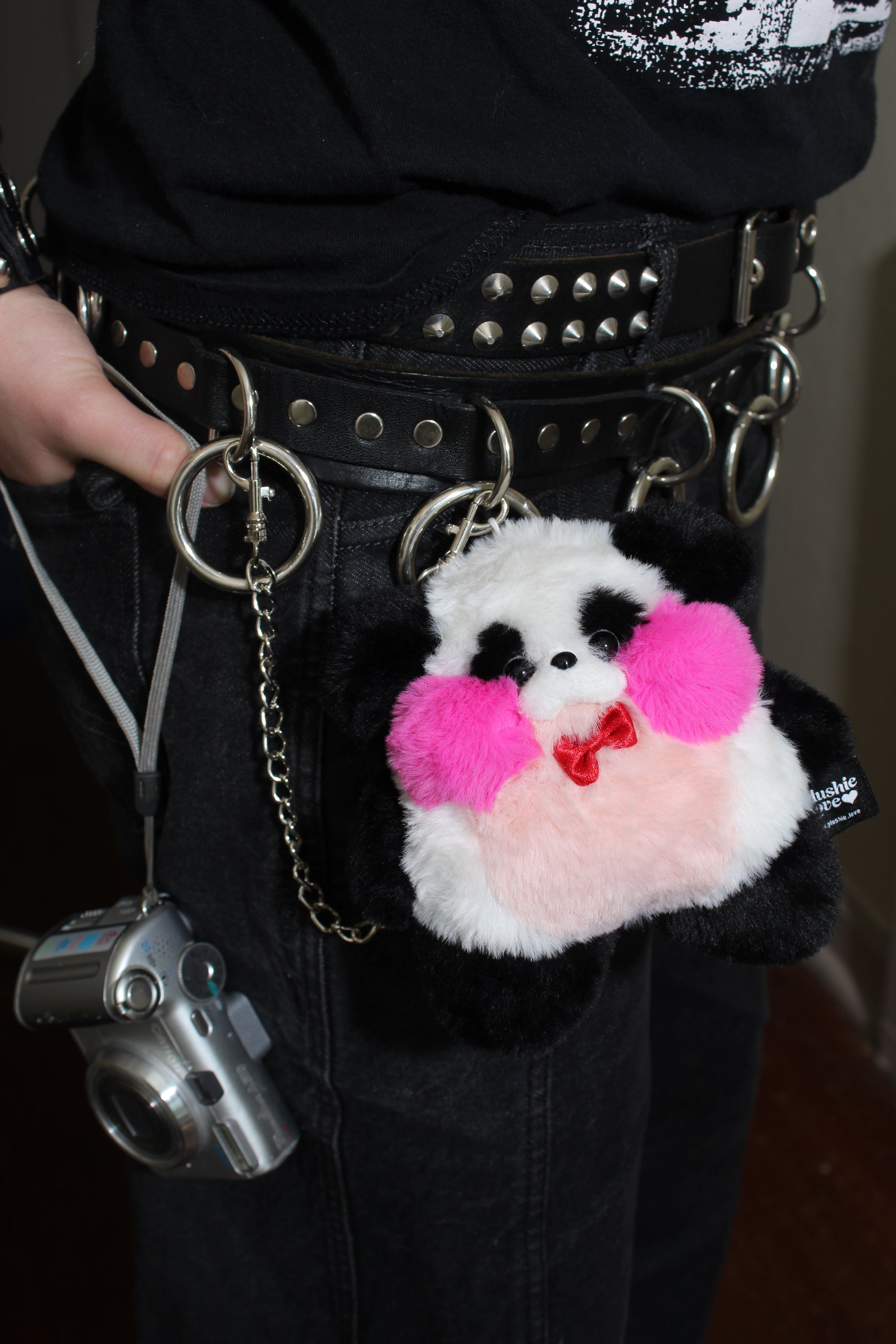 Panda Snoozle - Loading x Plushie Love Bag Charm
