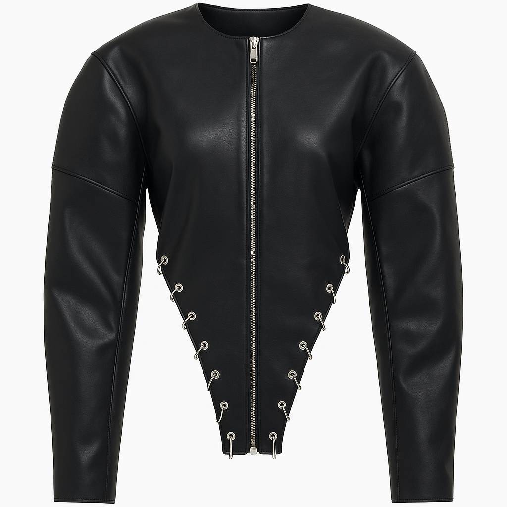 Moto Cropped Jacket
