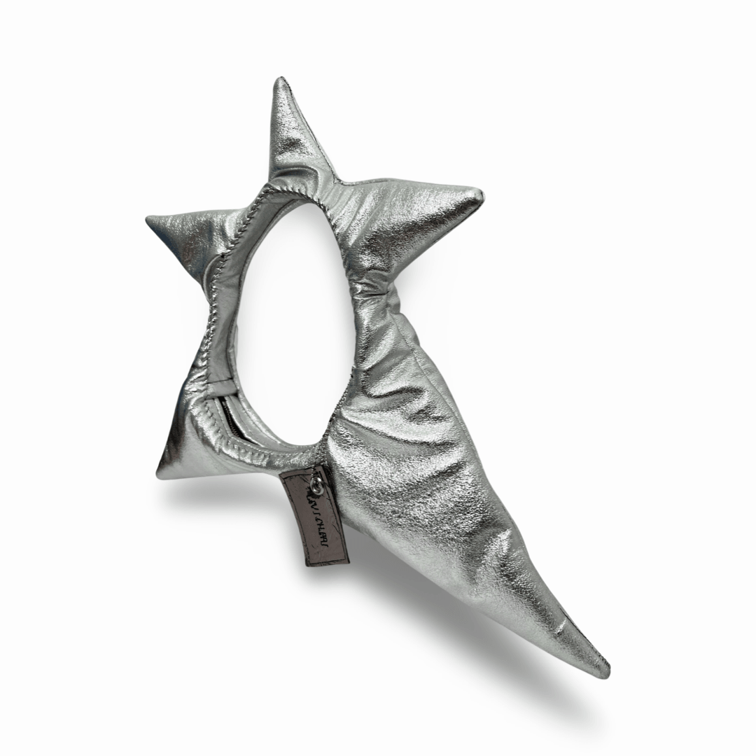 실버 코카브 스타 플러시 숄더백