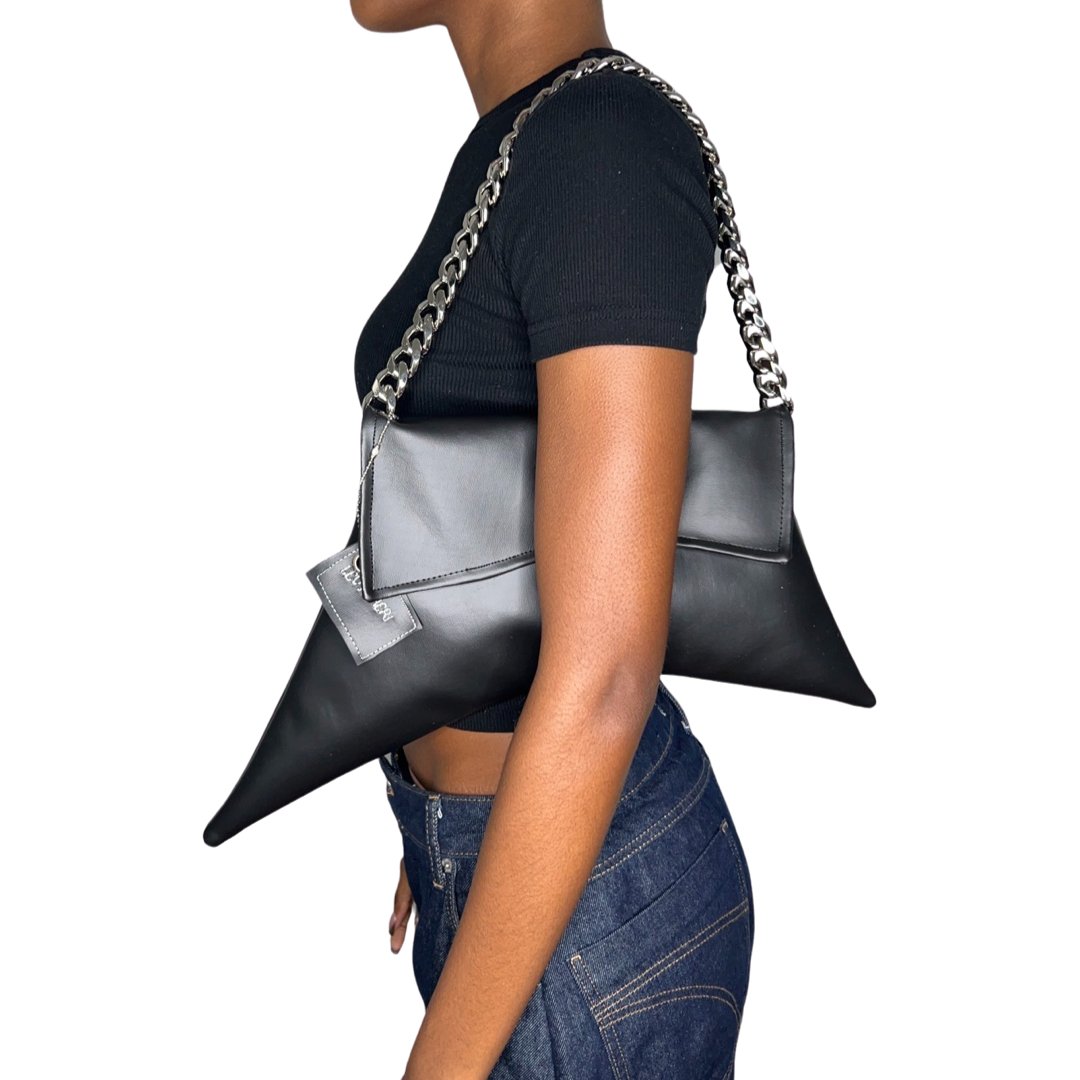 Black Spur Shoulder Bag