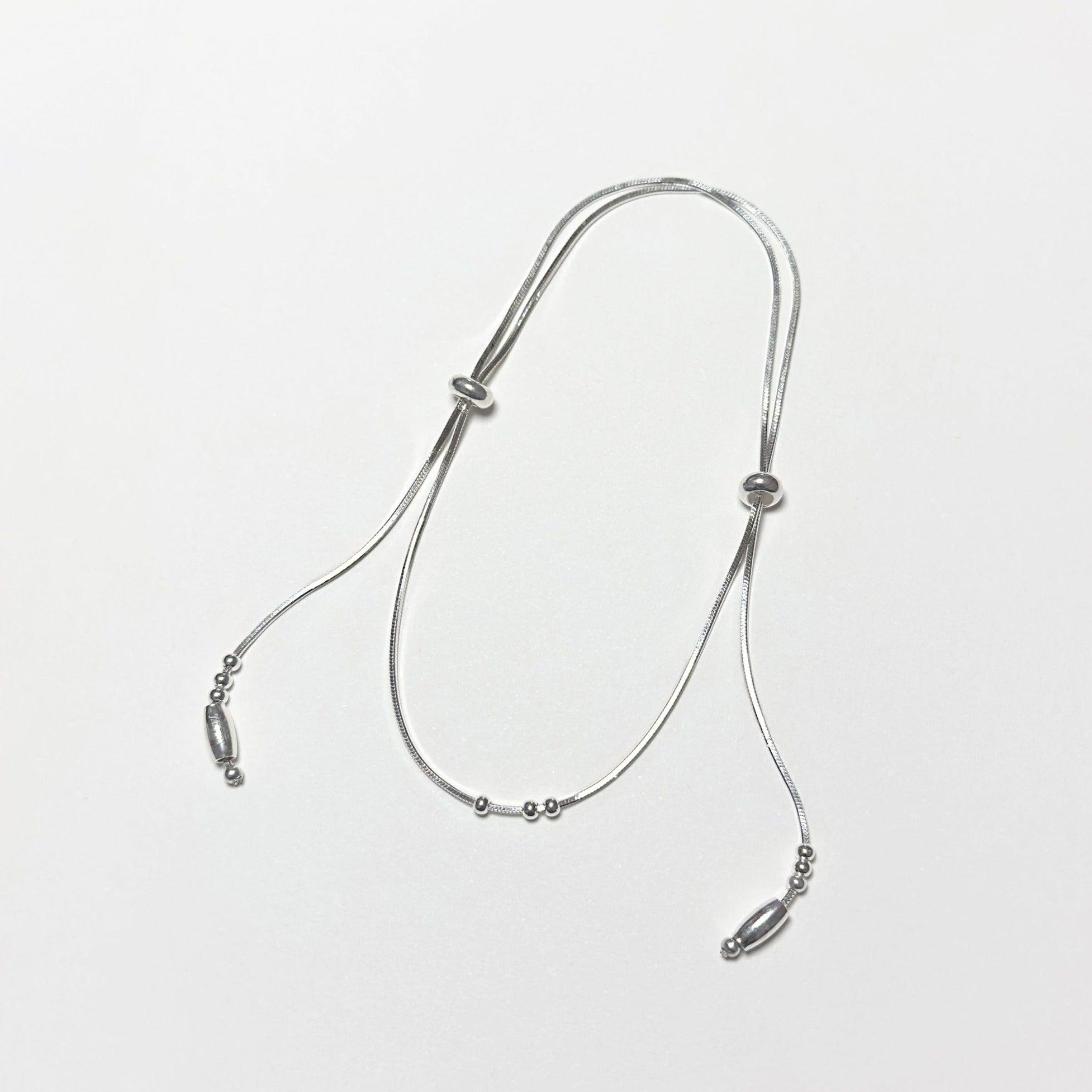 실버 스카프 팔찌 