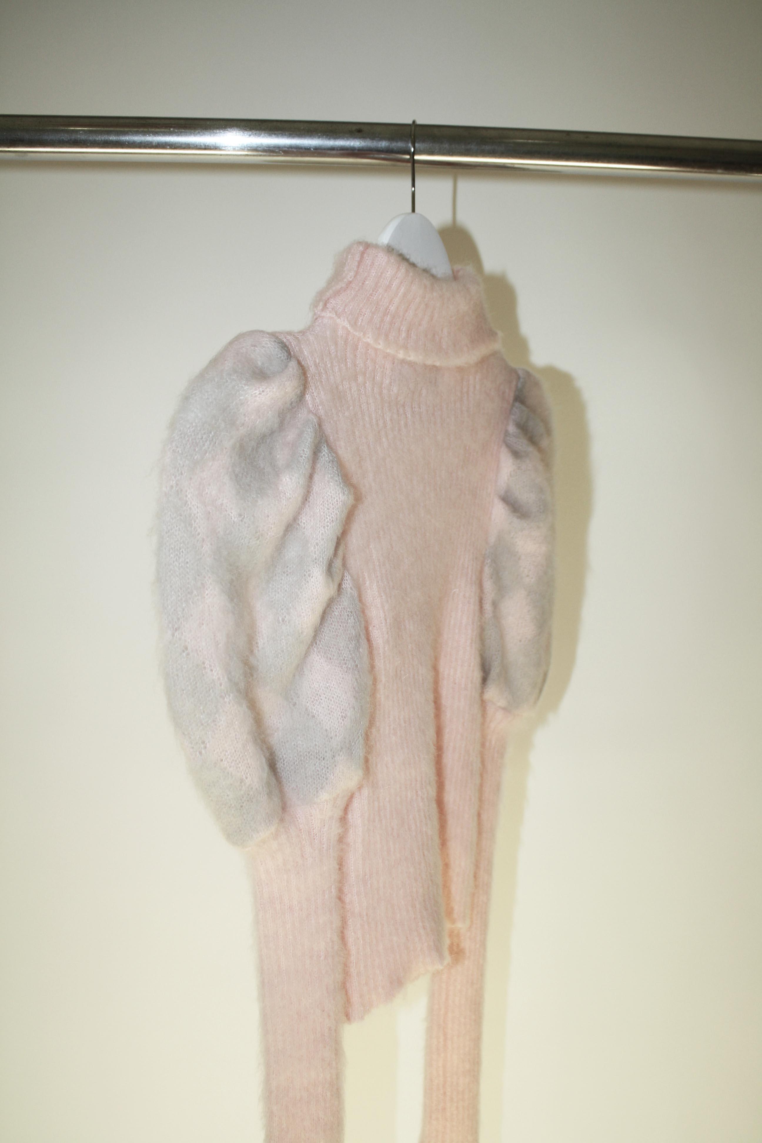 Cotton Candy Sweater in Light Blue