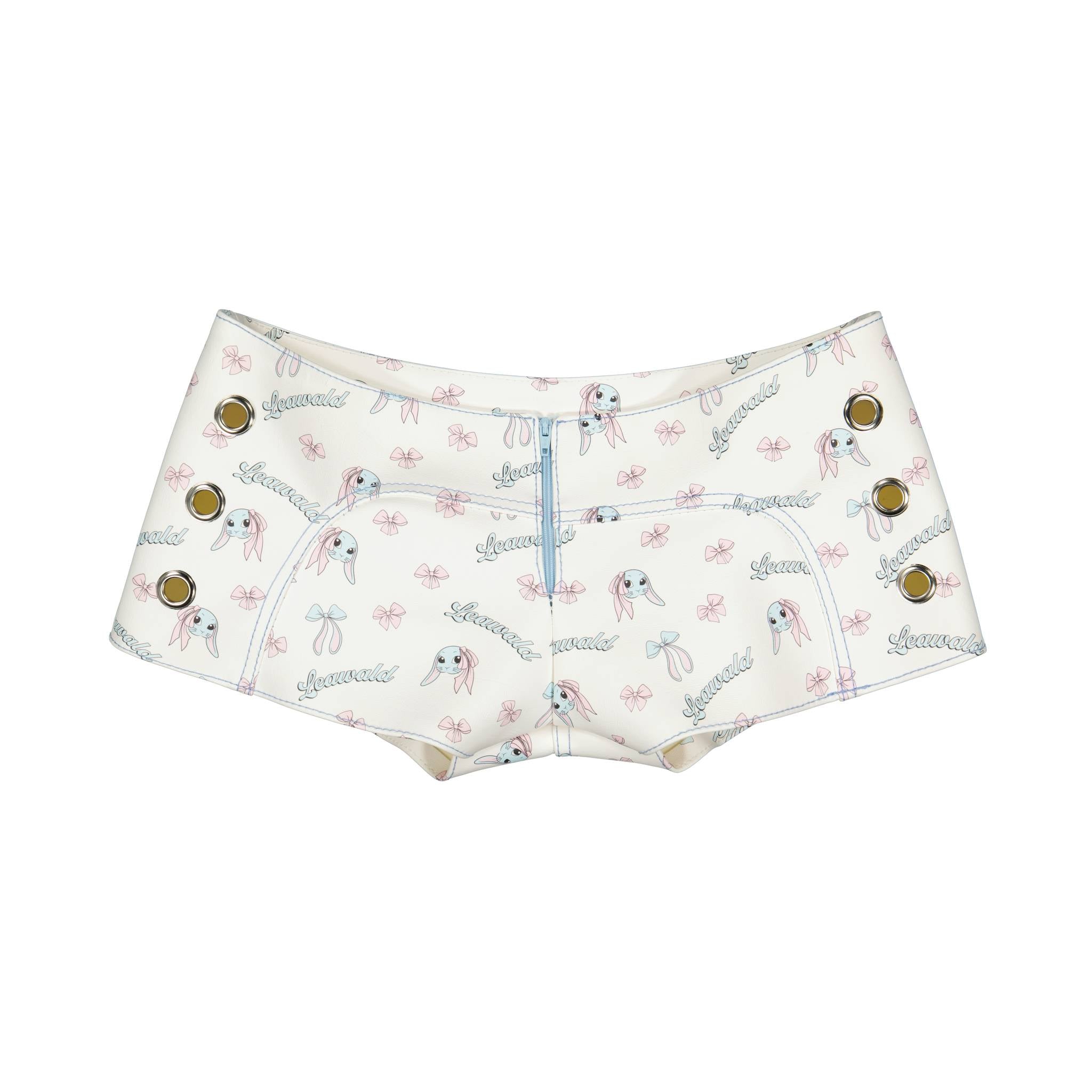 Lapinou Leather Micro Short