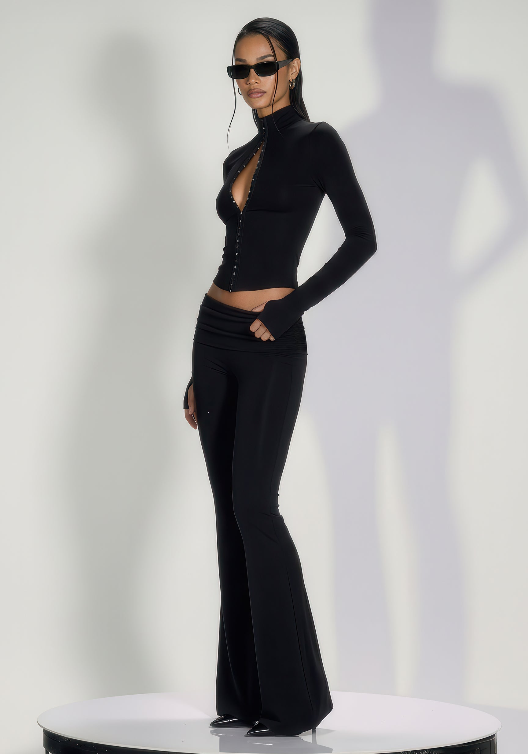 Silent Threat Pants in Black