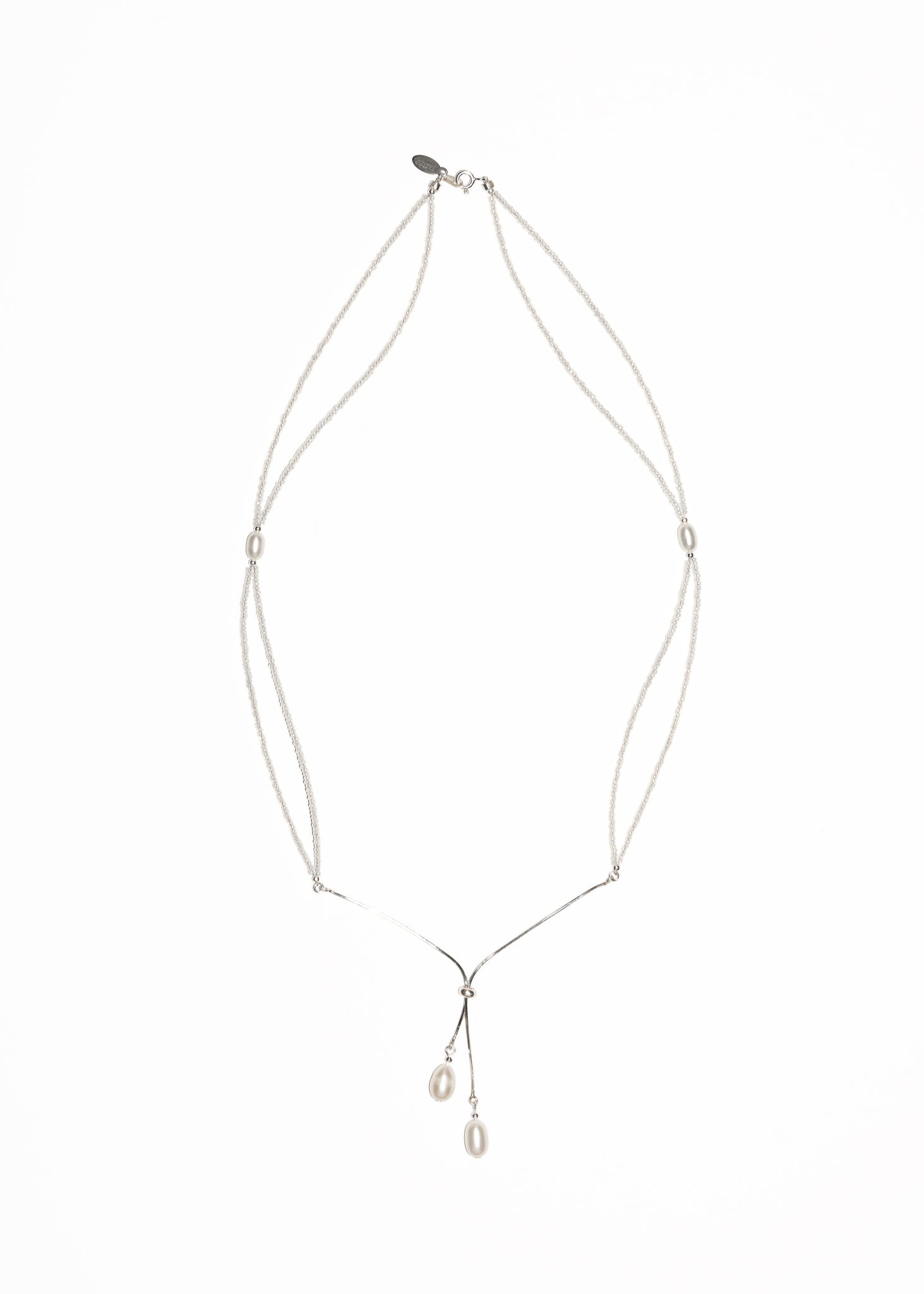 Pearl Tassel Necklace 06