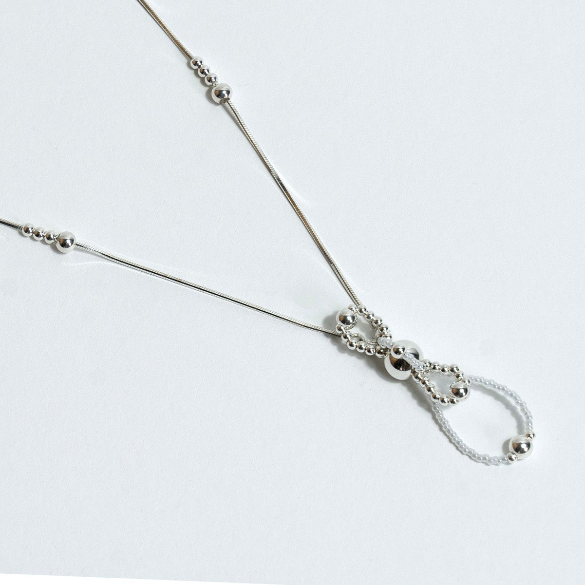 Magic Orb of Fairy Breath Necklace in Silver