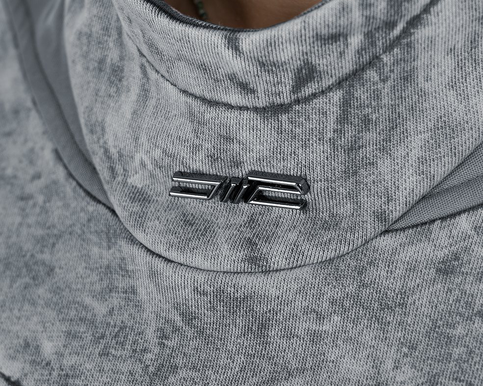 Ket Acid Hoodie Grey