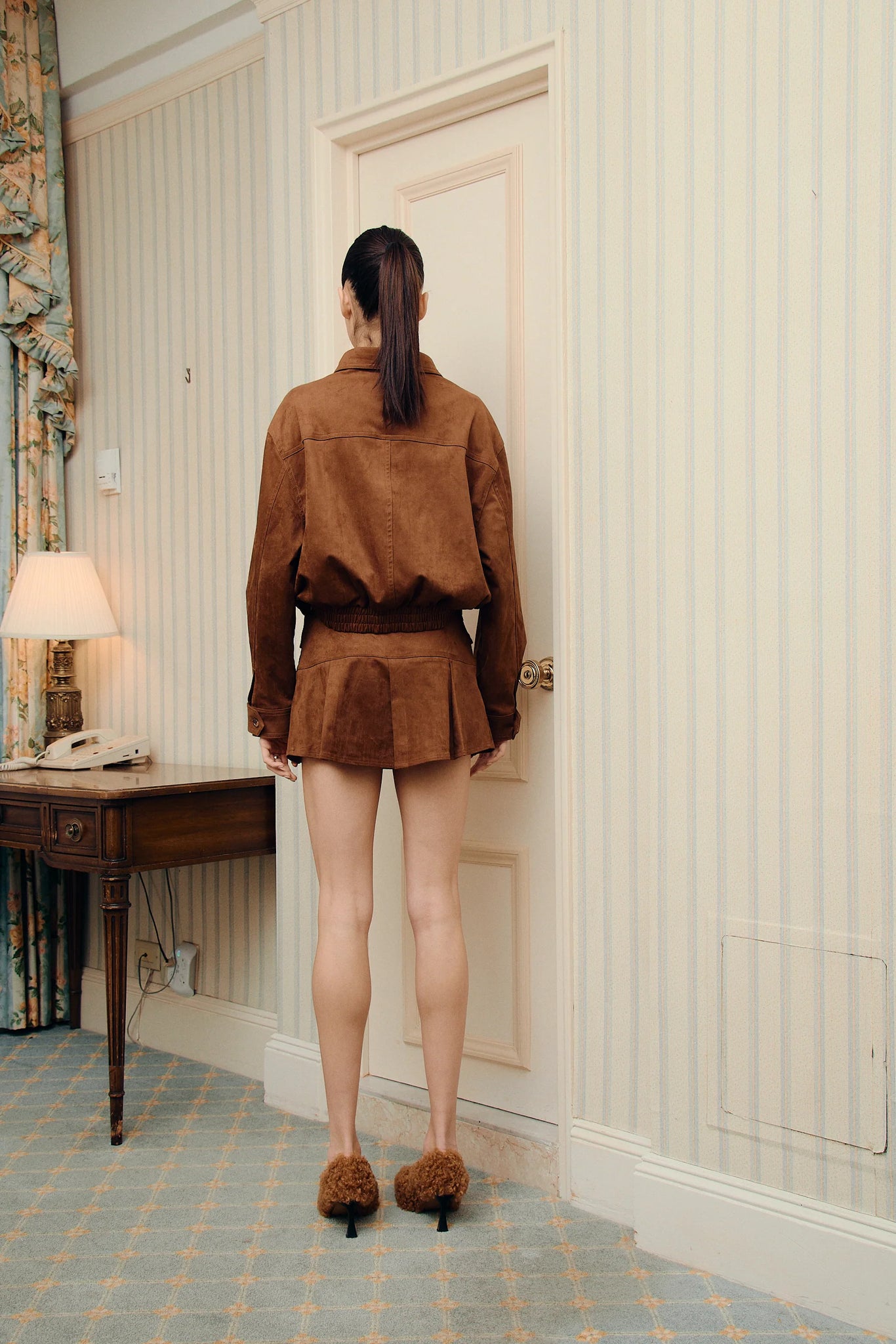 Mocca Suede Jacket