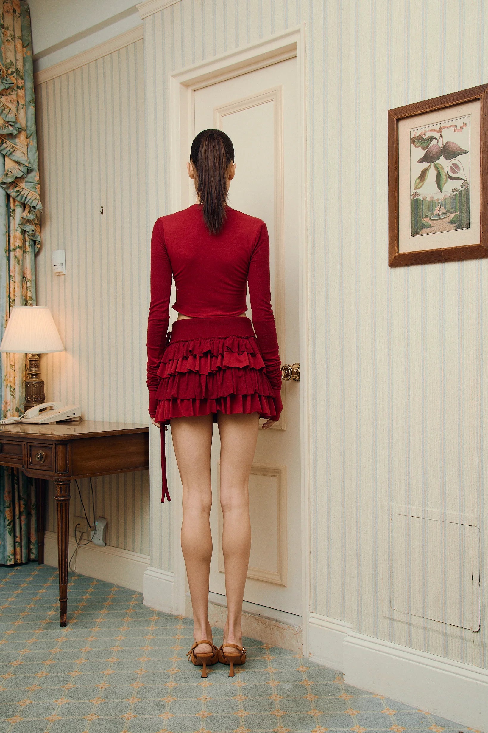 Marie Red Tutu Skirt