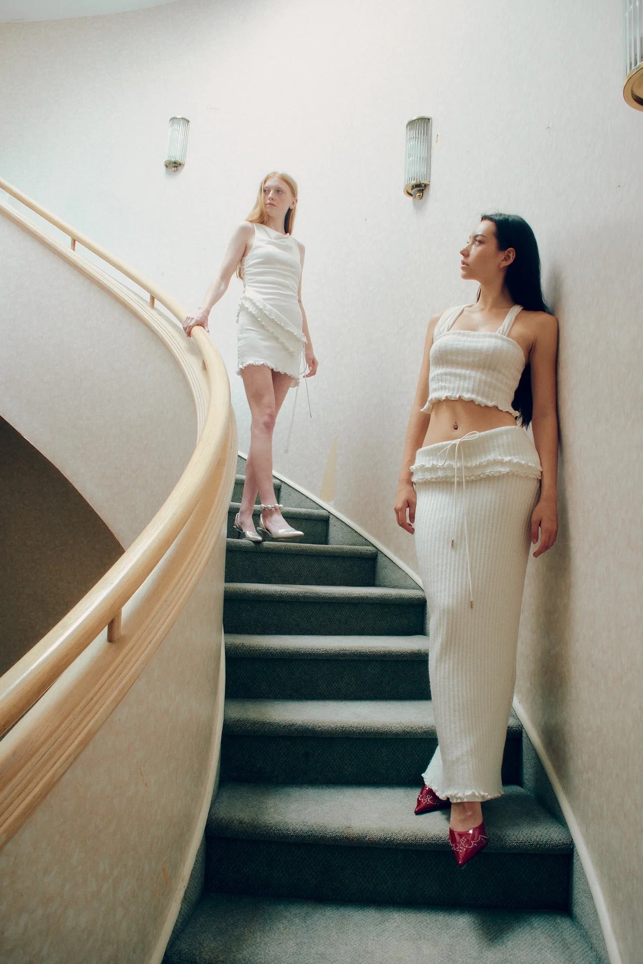 Milky Knit Long Skirt