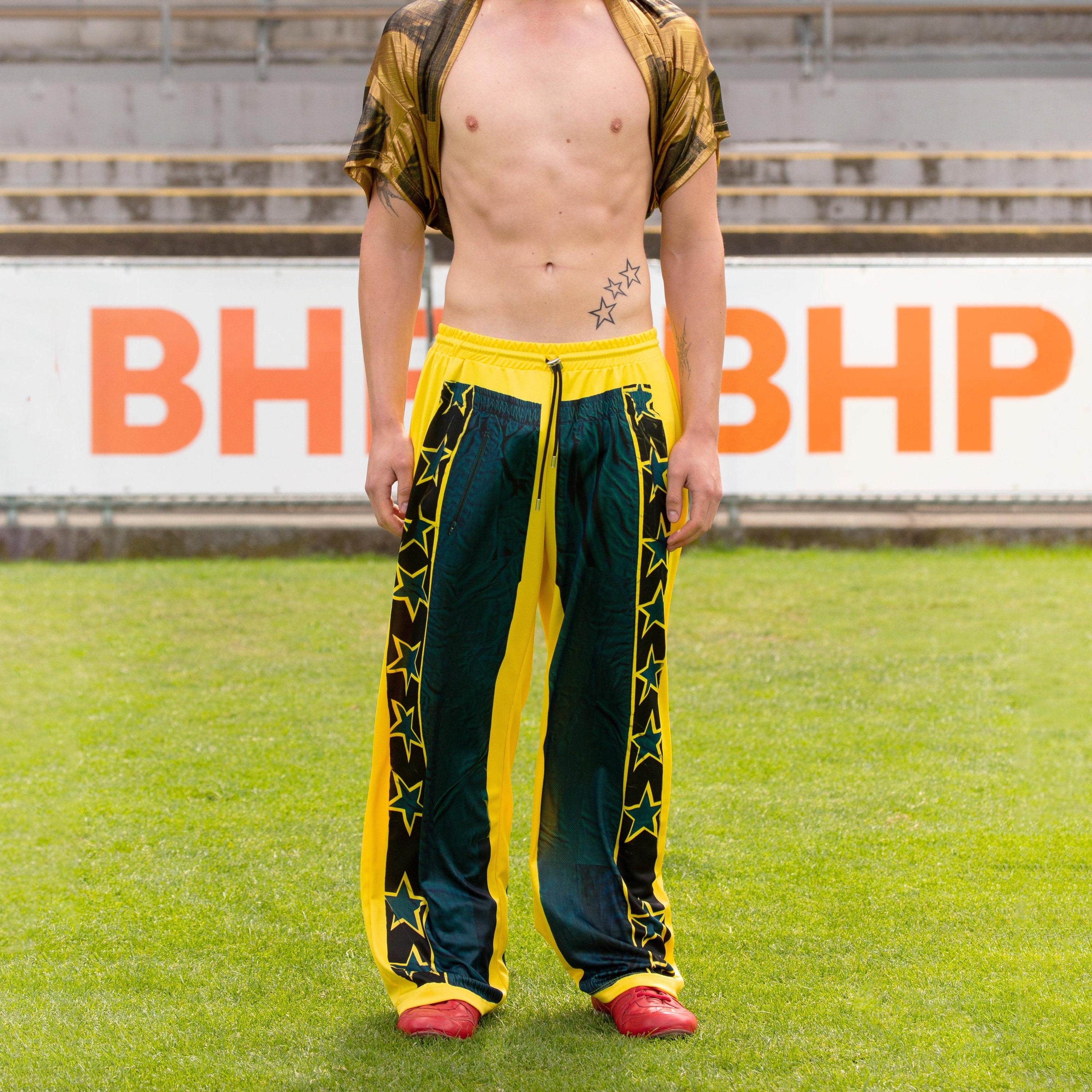 The Star Tracksuit Pants in Yellow