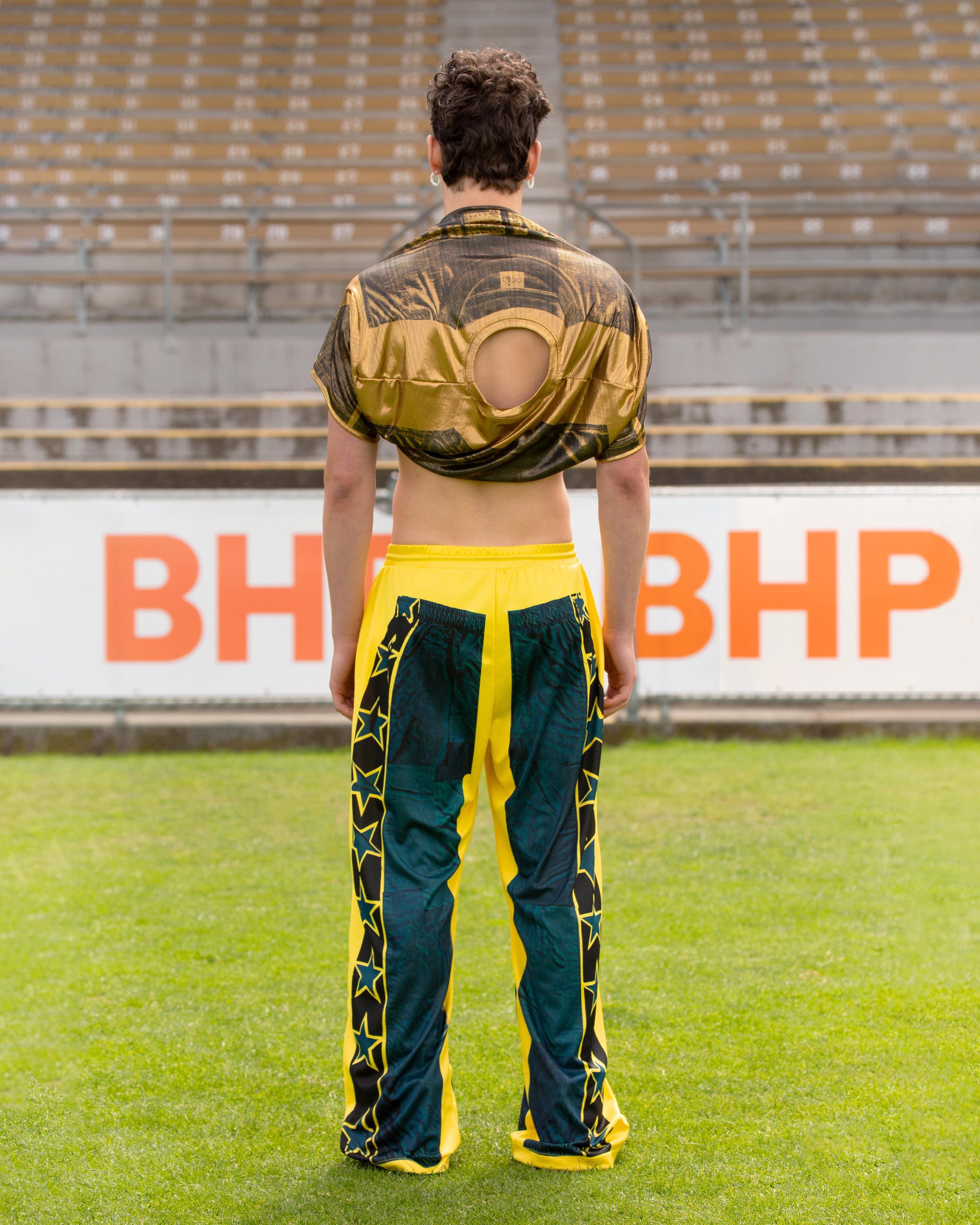 The Star Tracksuit Pants in Yellow