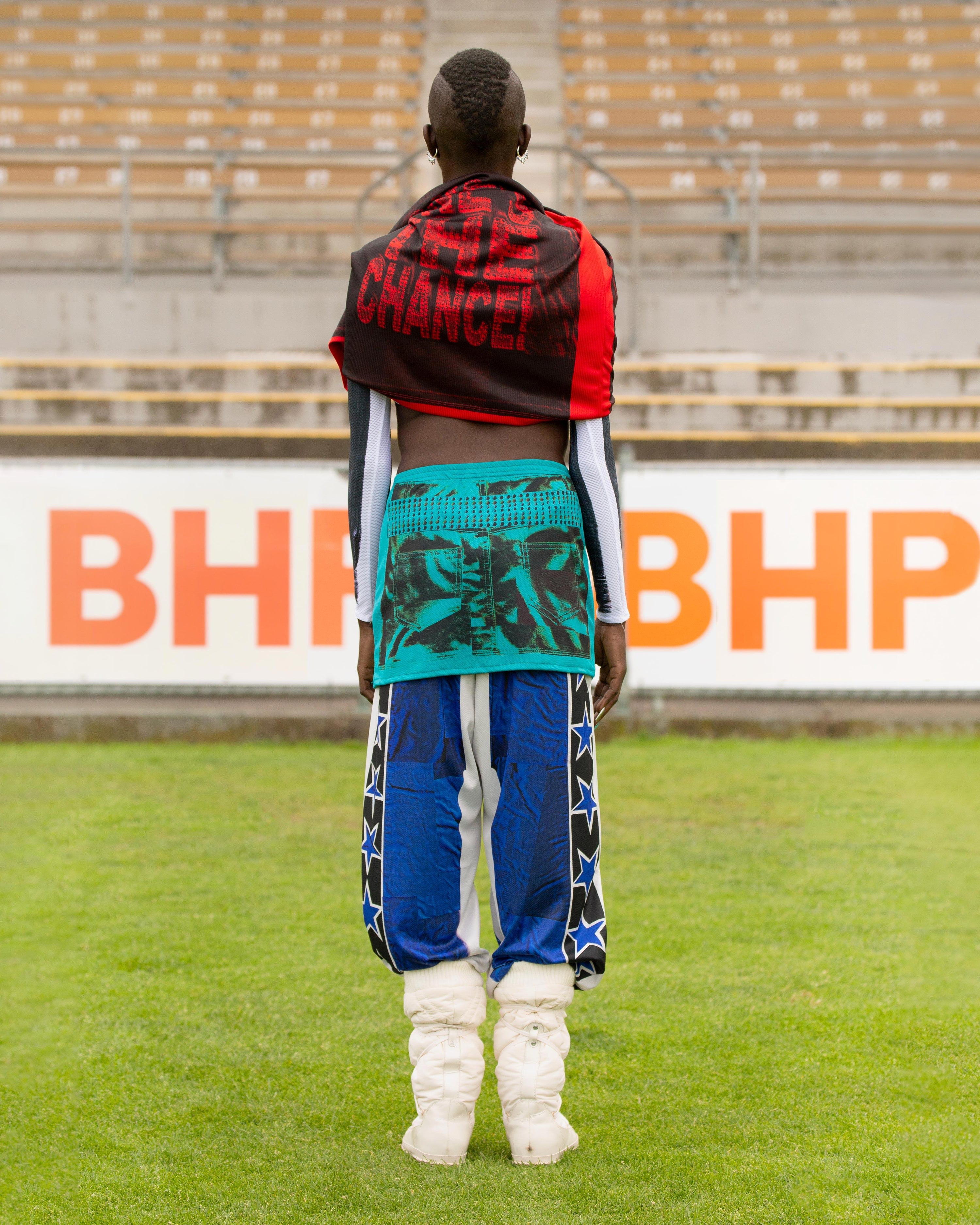 청록색 골든 스커트