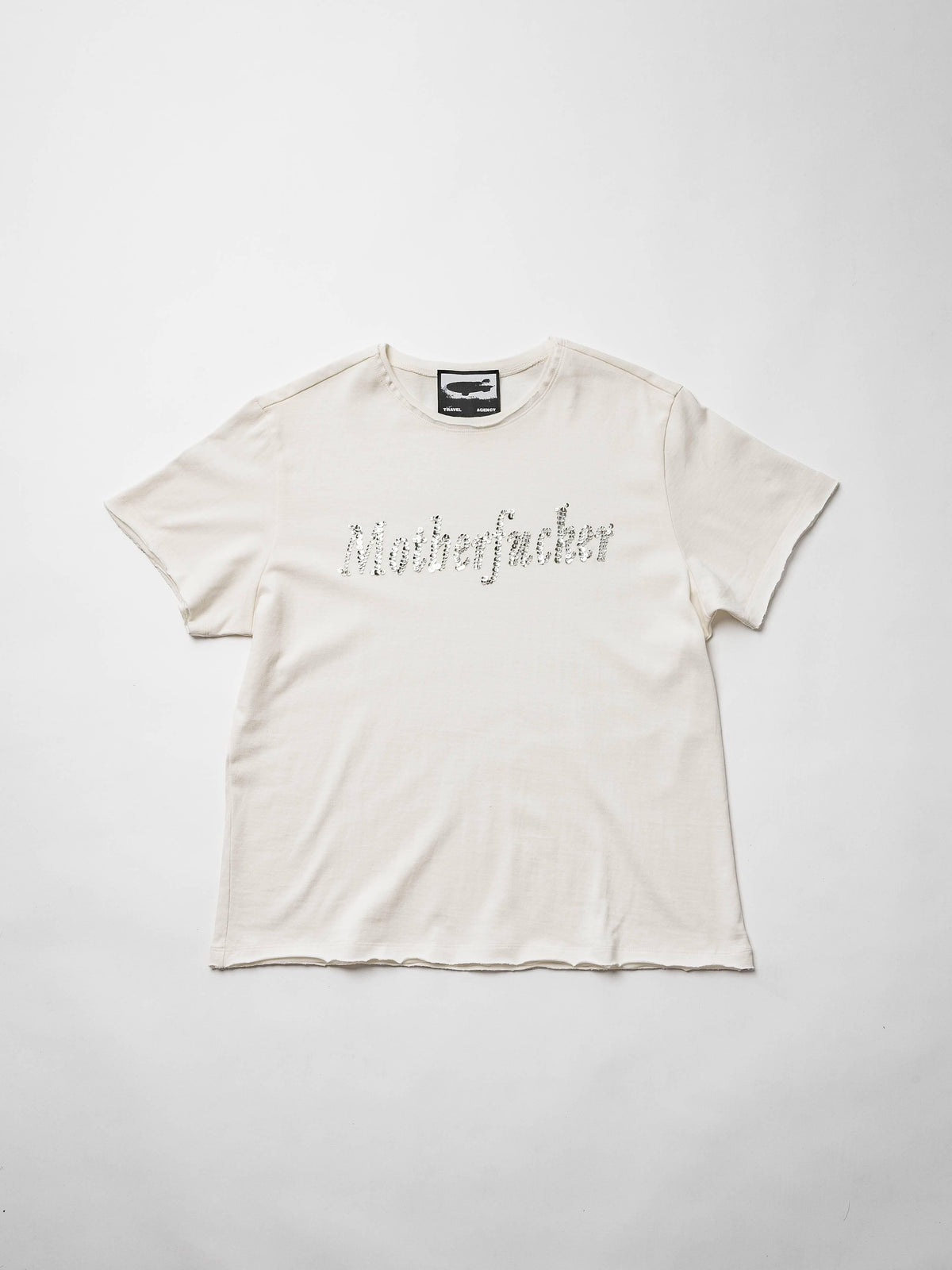 Motherfucker T-Shirt in Off- White