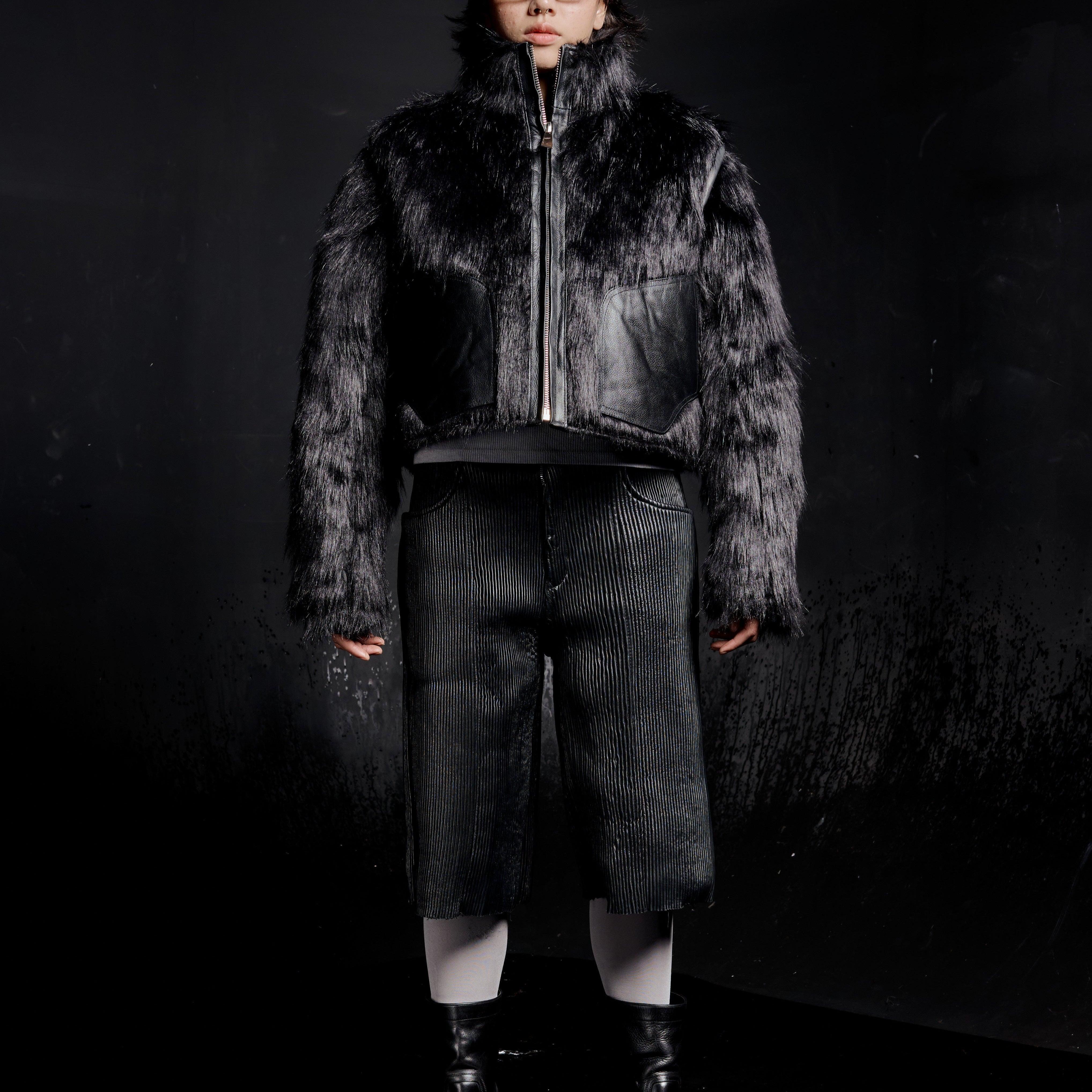 Sable Fur Bomber Jacket – ap0cene