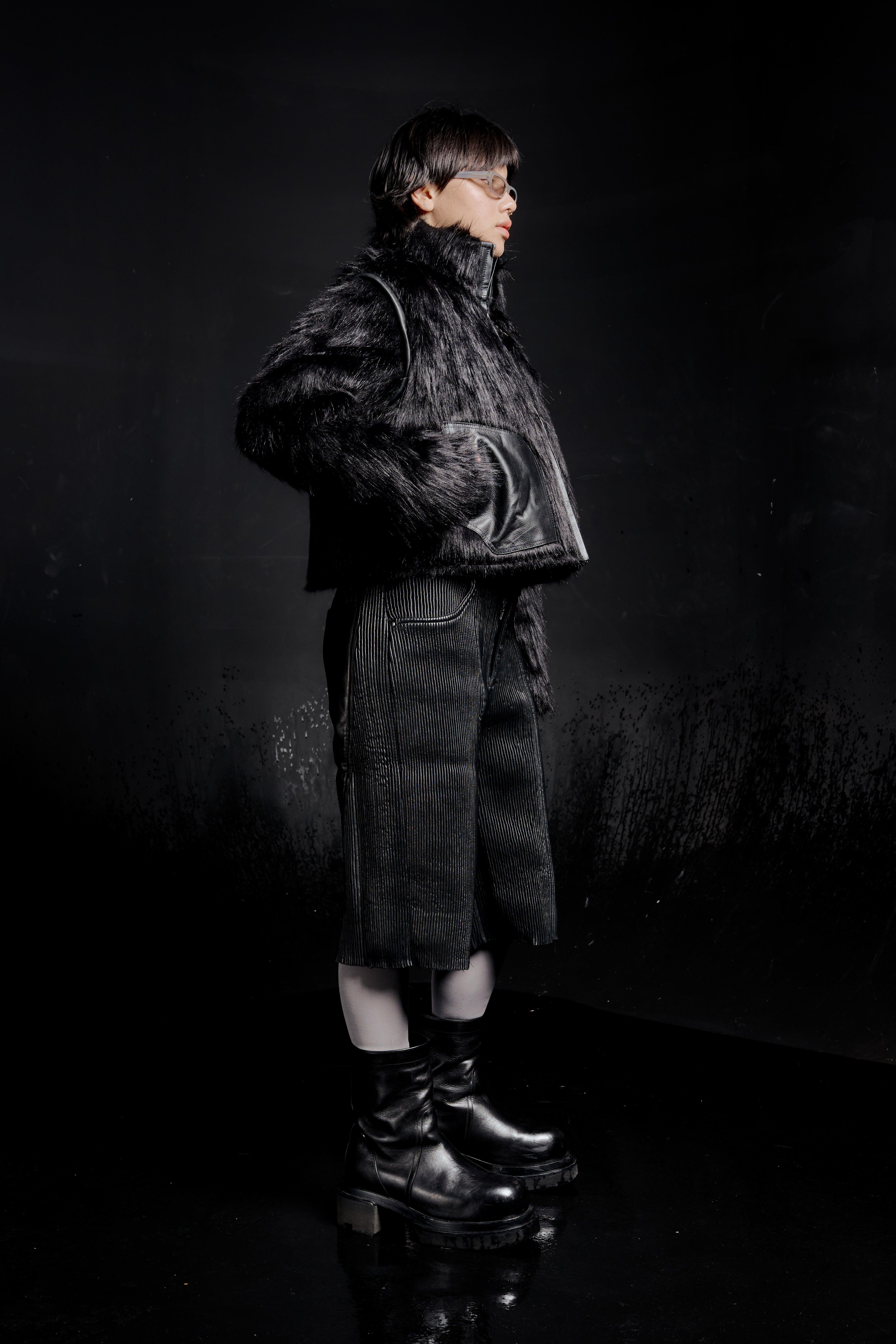 Sable Fur Bomber Jacket – ap0cene