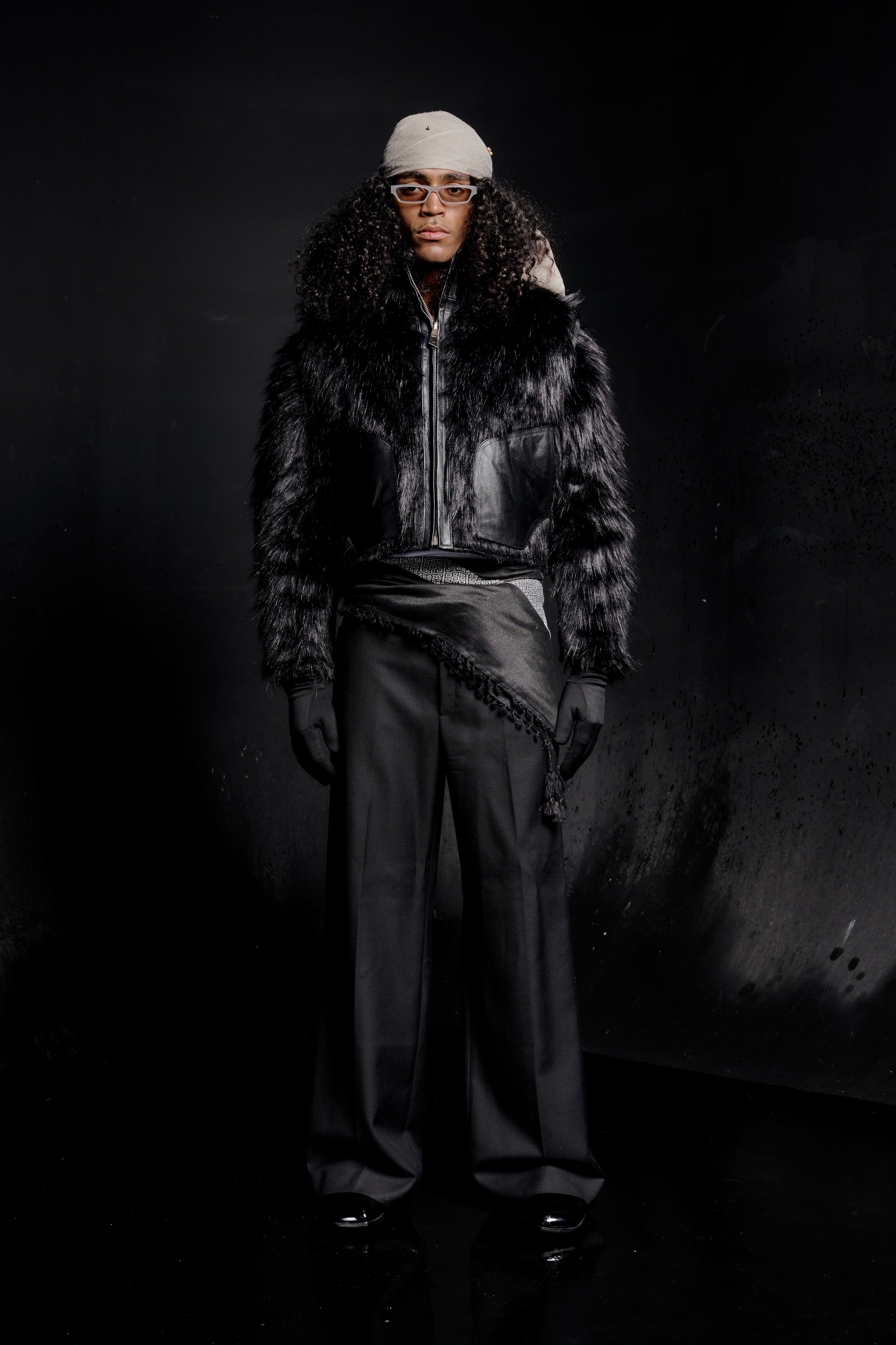 Sable Fur Bomber Jacket – ap0cene