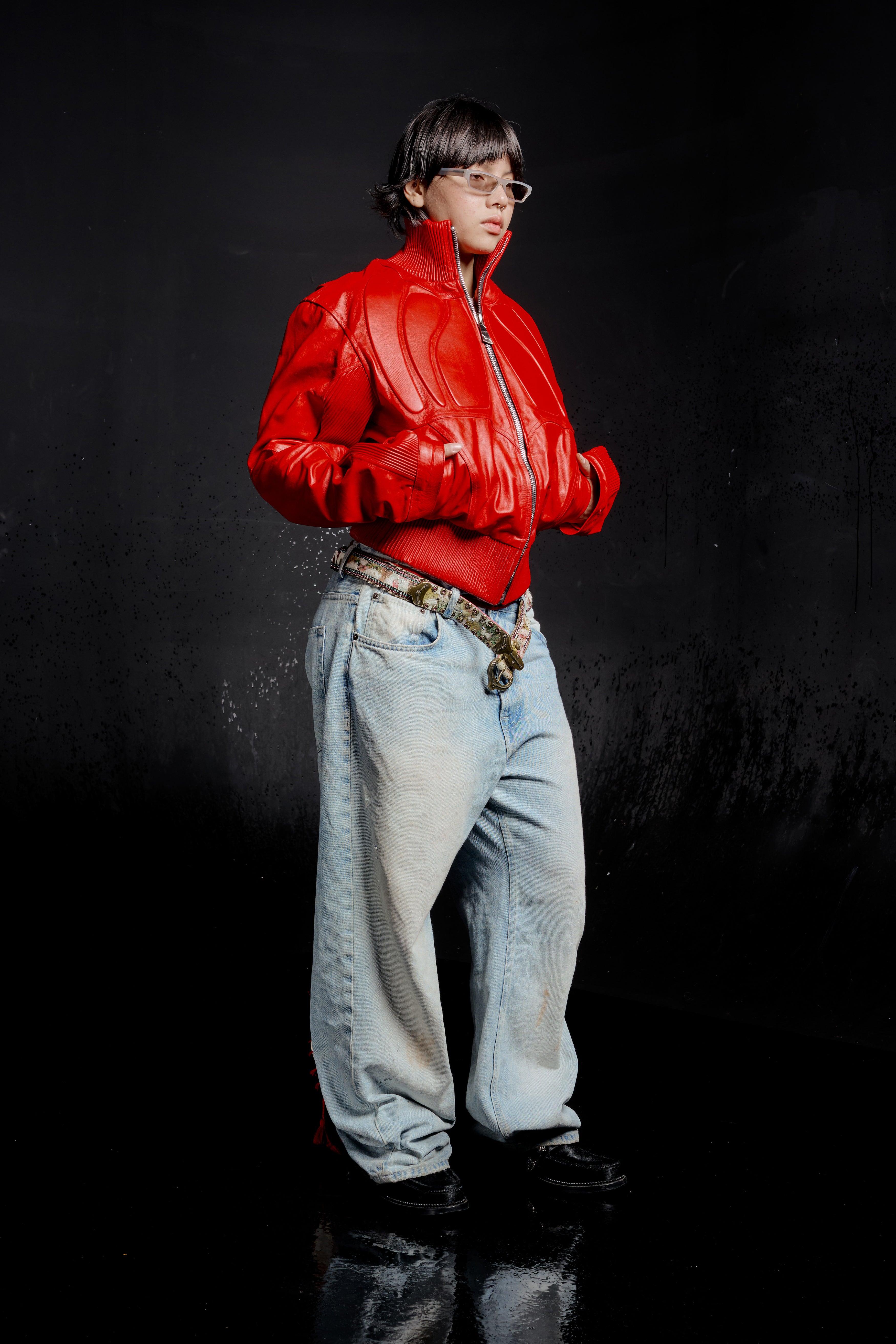 Vash Leather Smoking Jacket – ap0cene