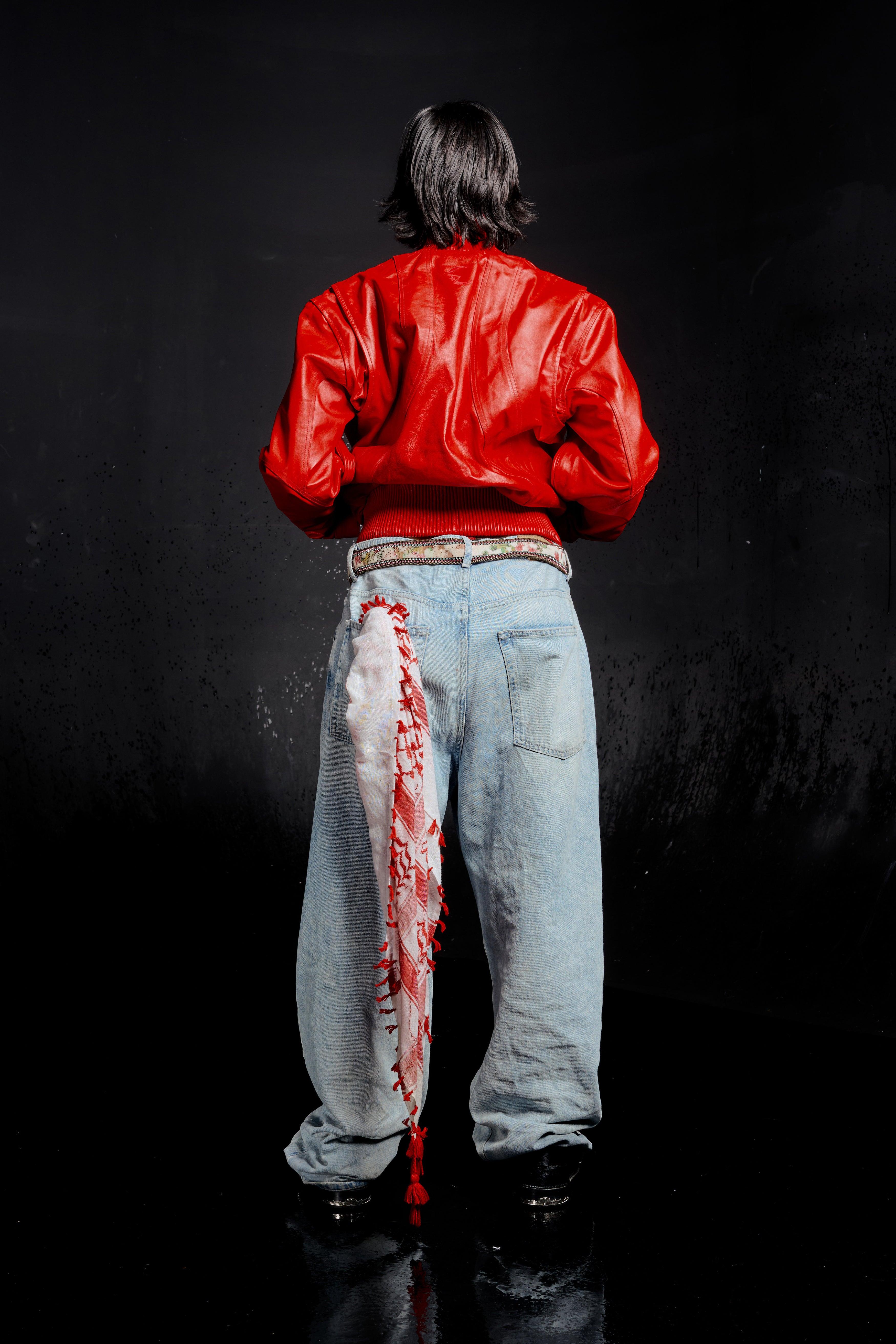 Vash Leather Smoking Jacket – ap0cene