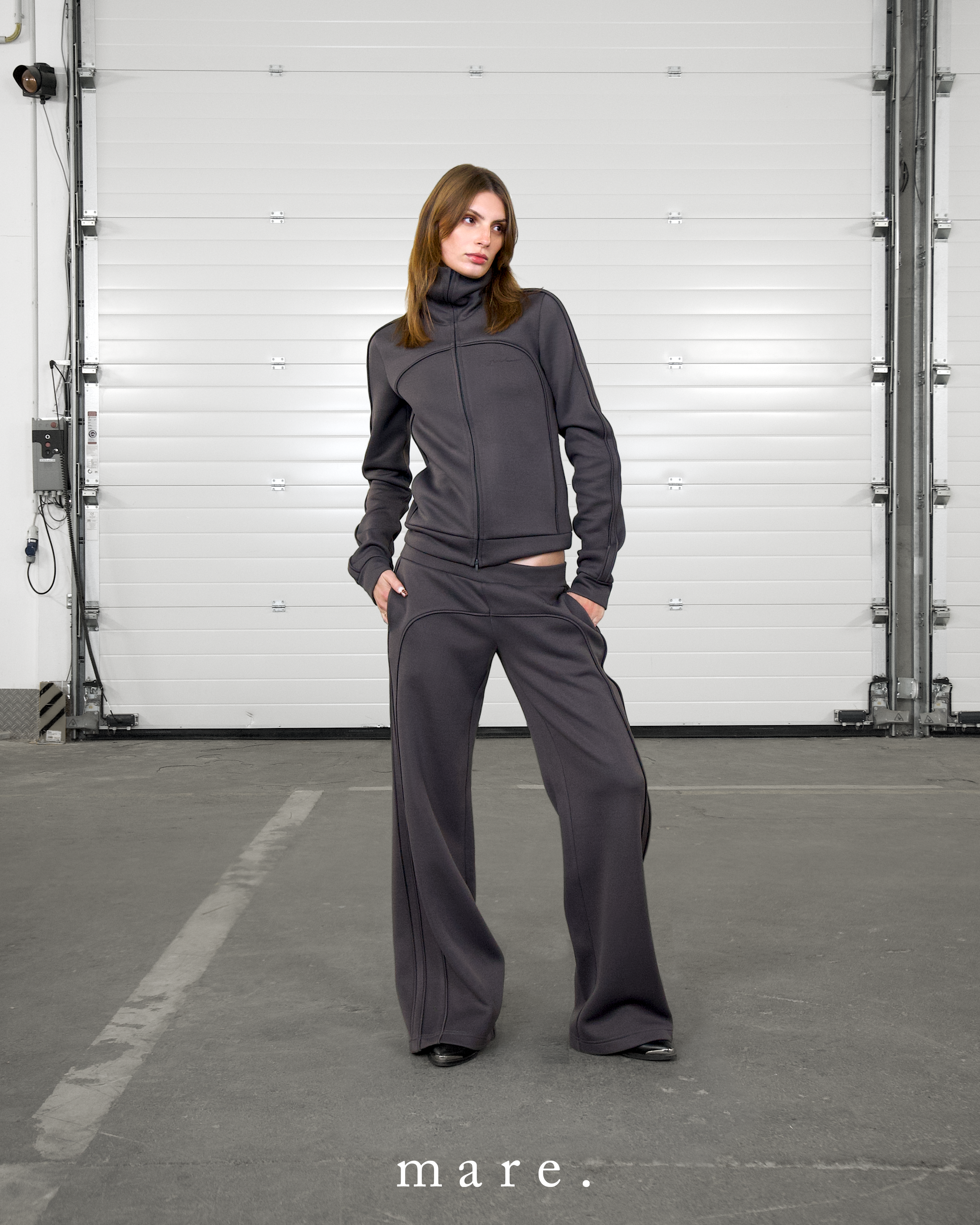 유연한 트랙 팬츠