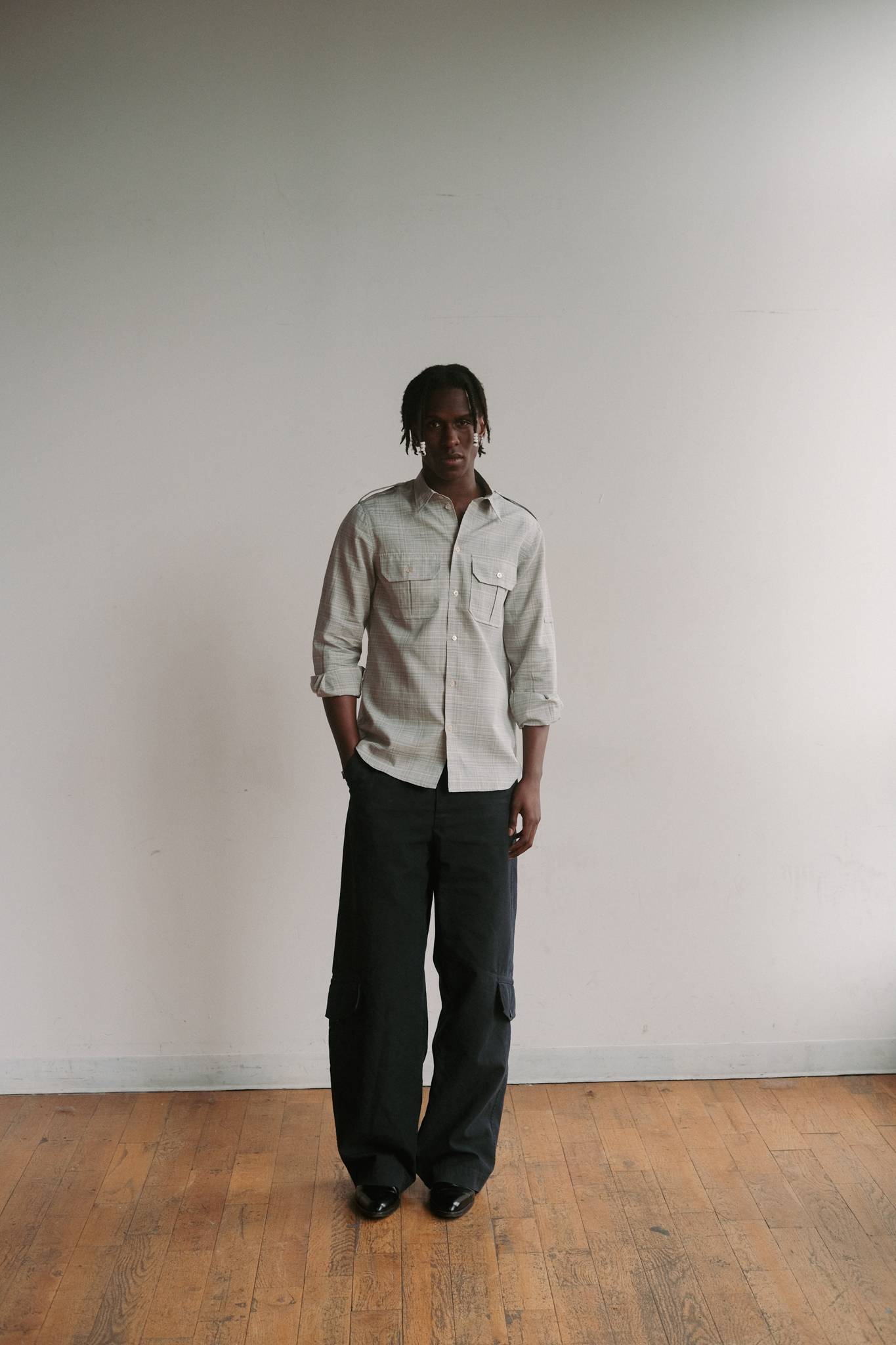 Mingus Work Shirt in Gainsboro Grey