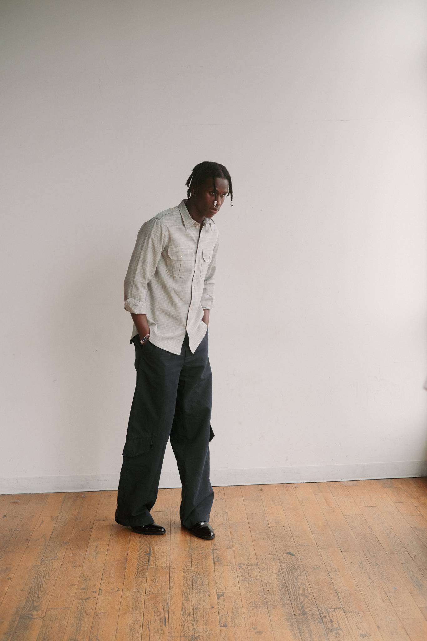 Mingus Work Shirt in Gainsboro Grey