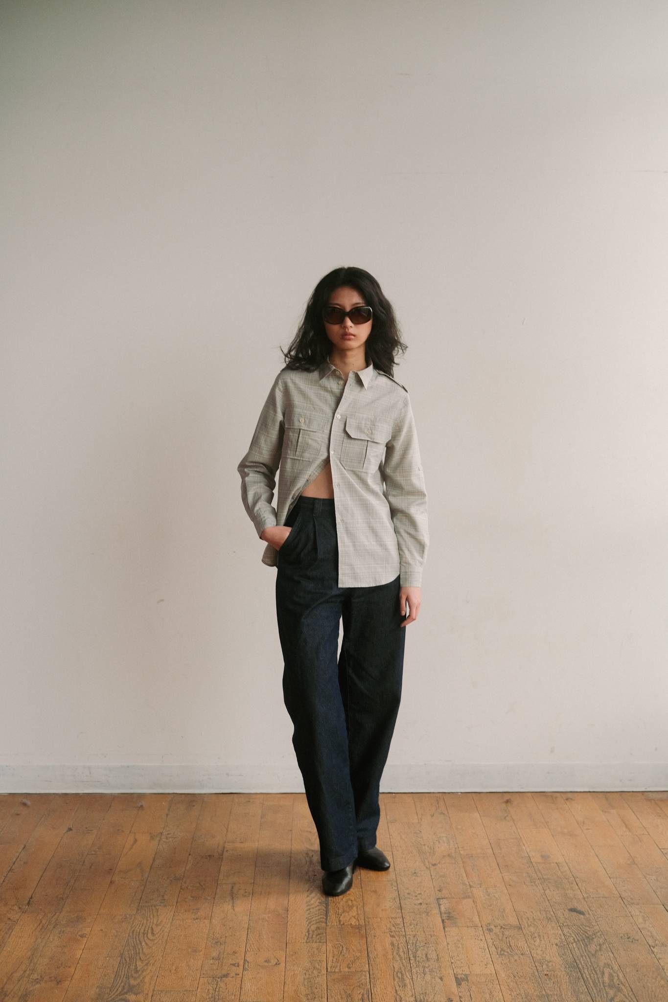 Mingus Work Shirt in Gainsboro Grey
