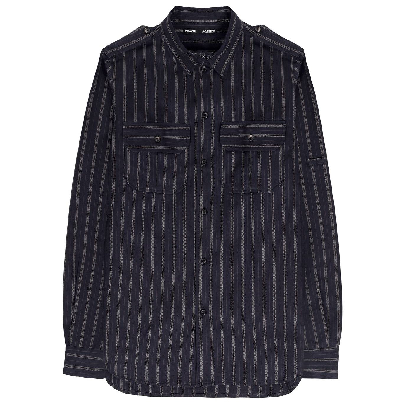 Mingus Work Shirt in Shadow Pinstripe