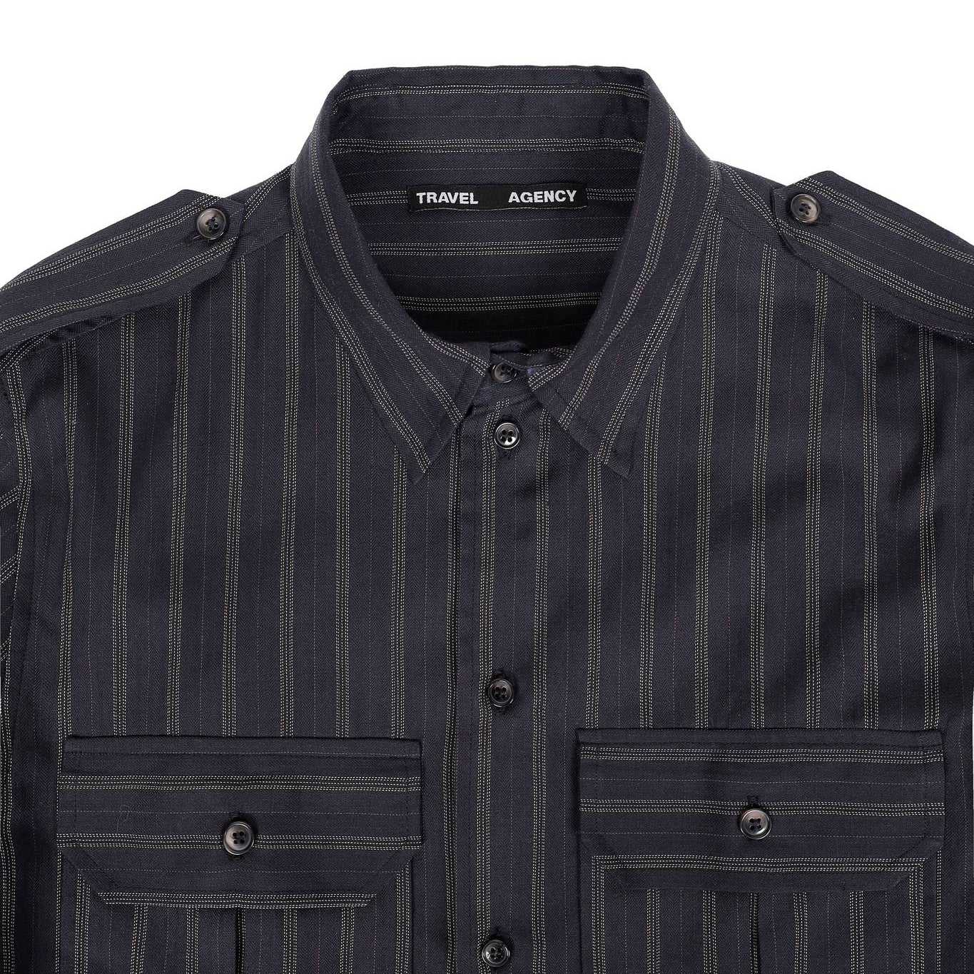 Mingus Work Shirt in Shadow Pinstripe