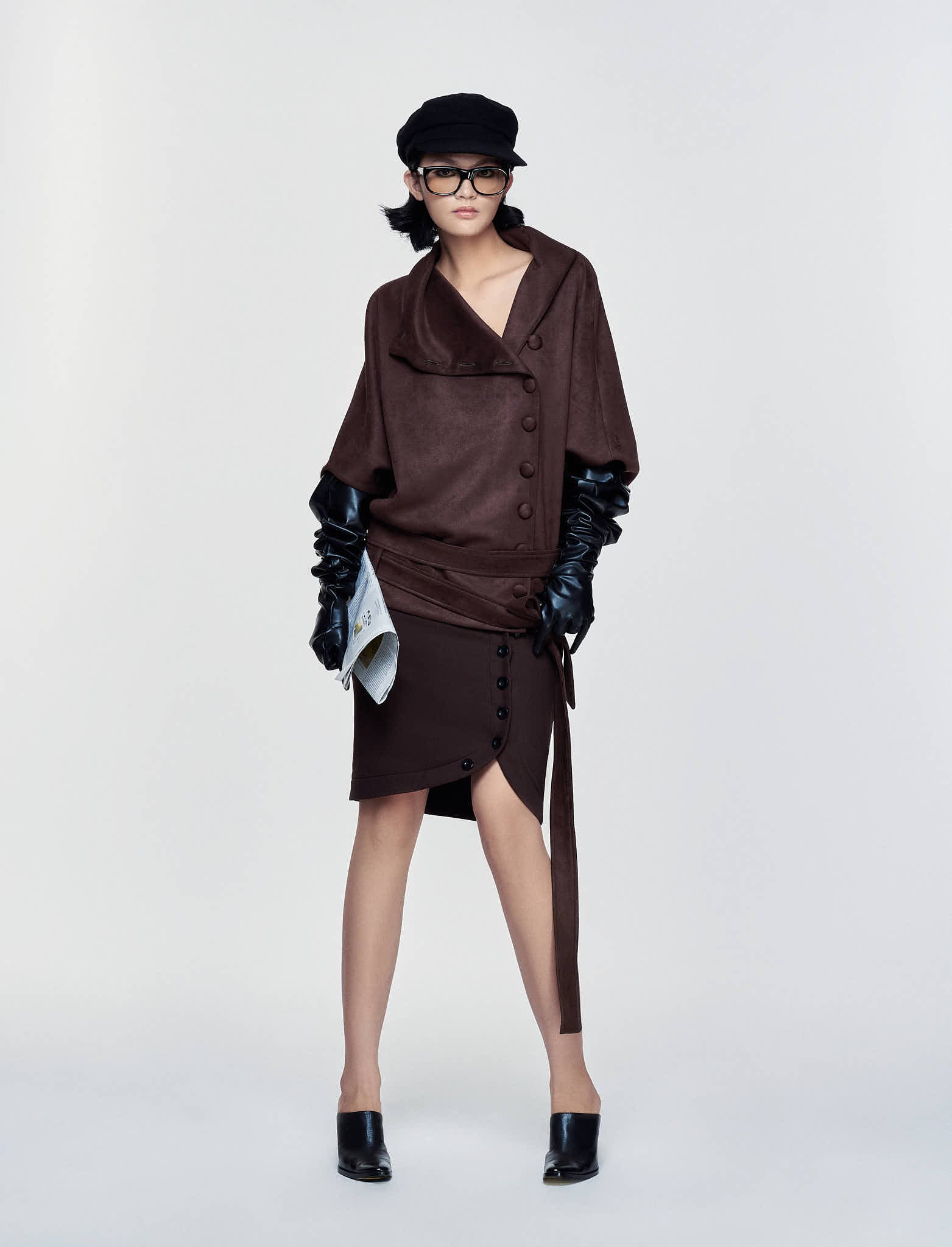 Musc Jacket in Chocolate