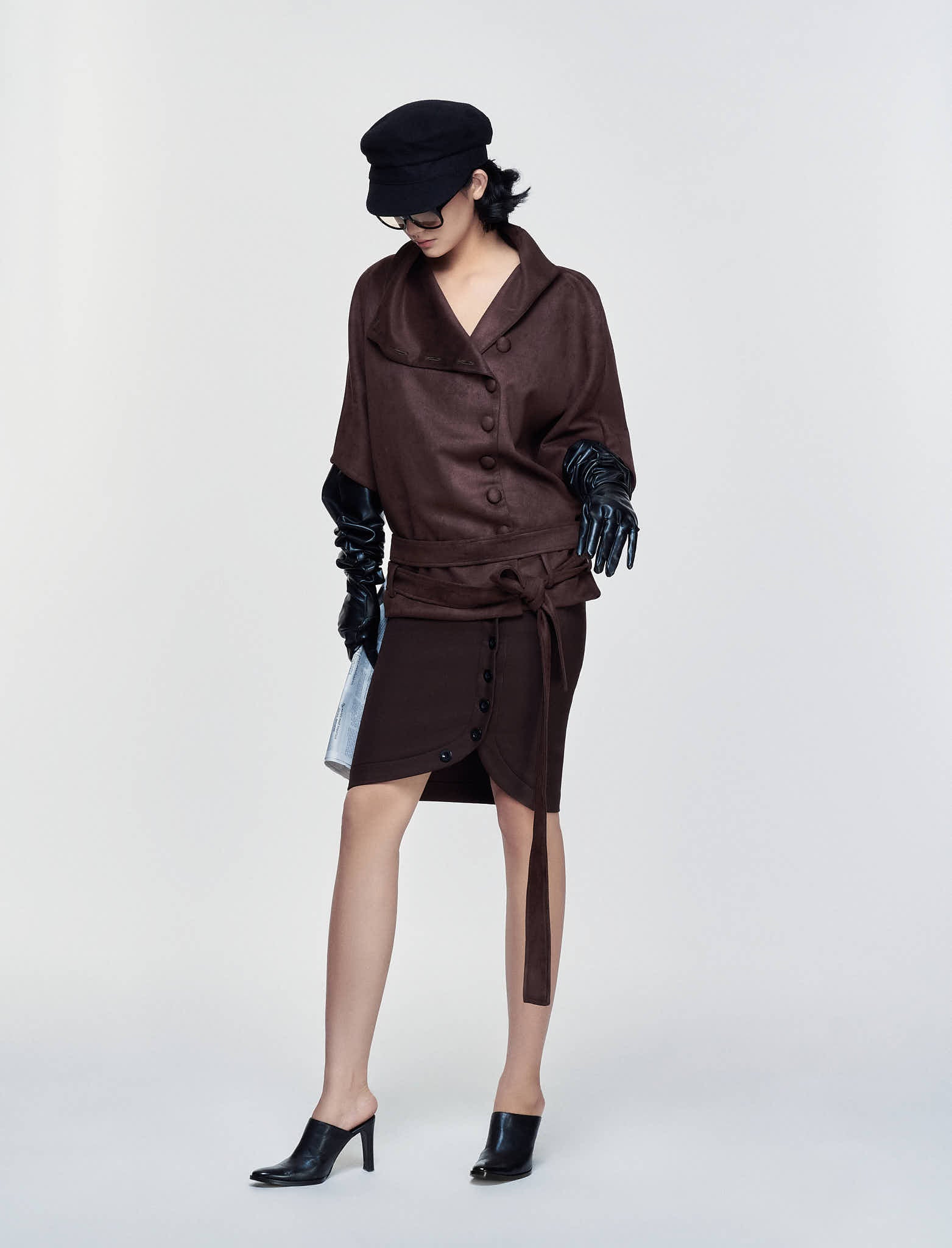 Musc Jacket in Chocolate