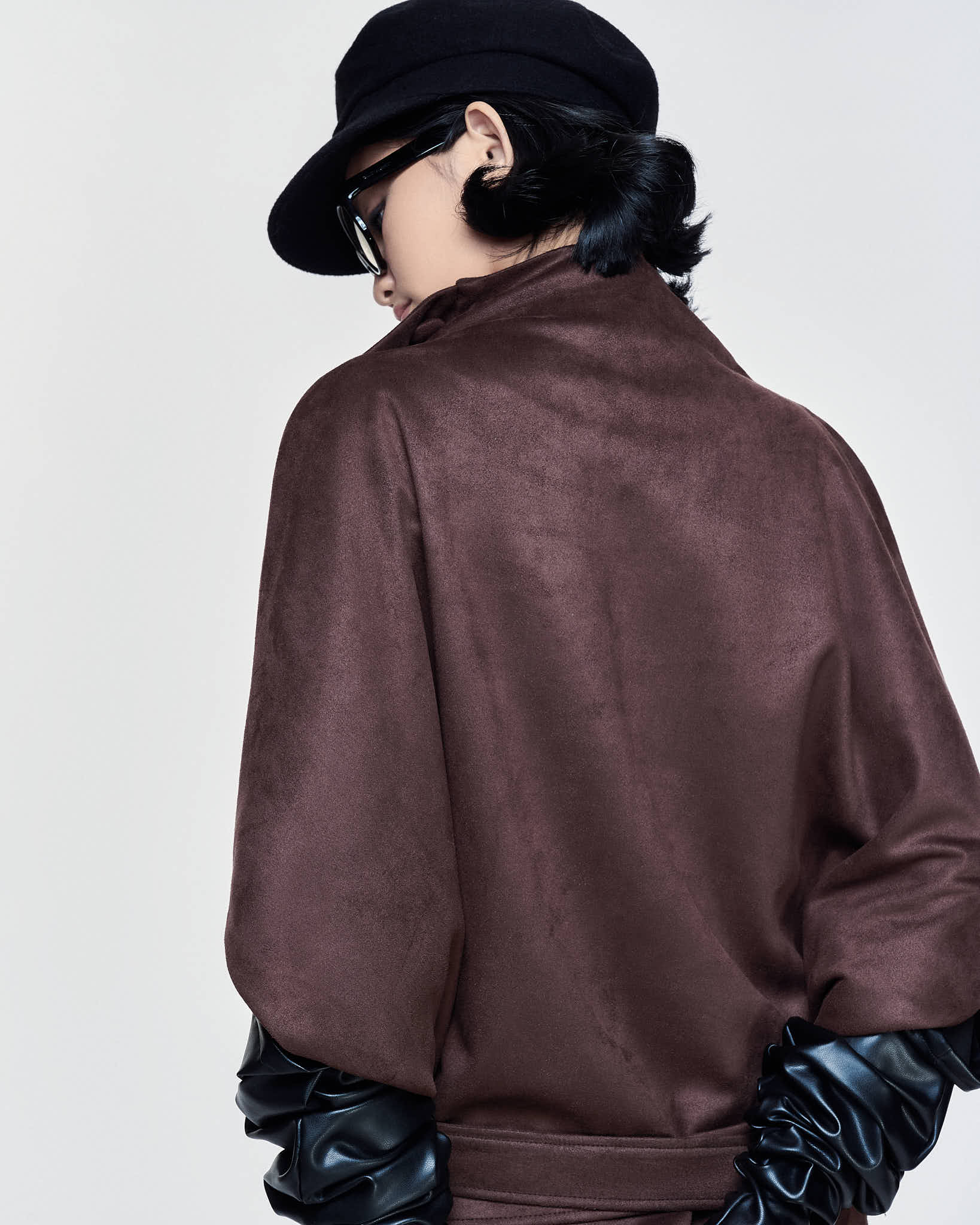Musc Jacket in Chocolate