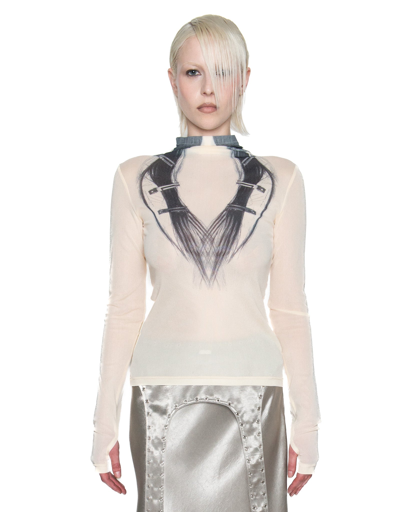 Nightfall Mesh Top