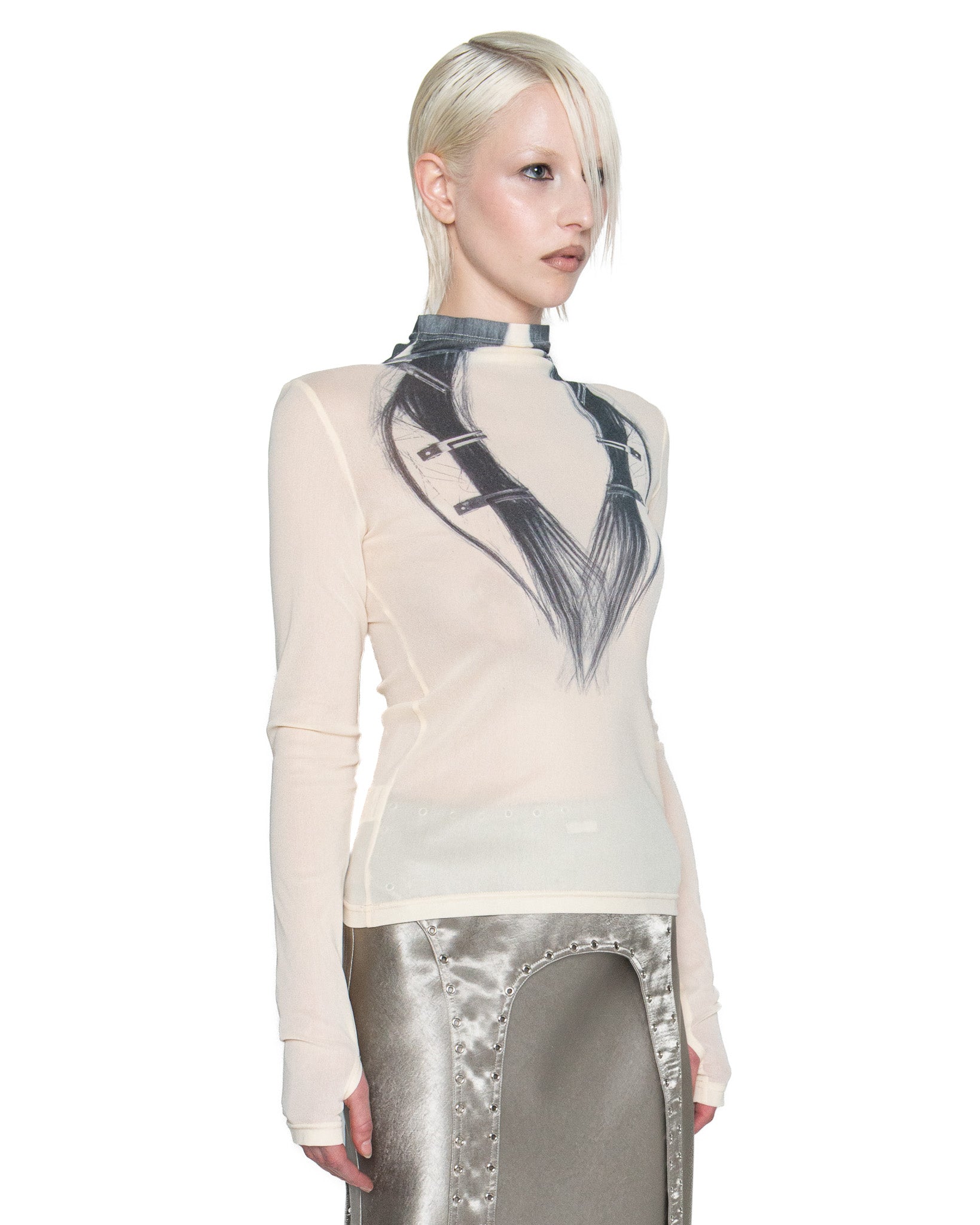 Nightfall Mesh Top