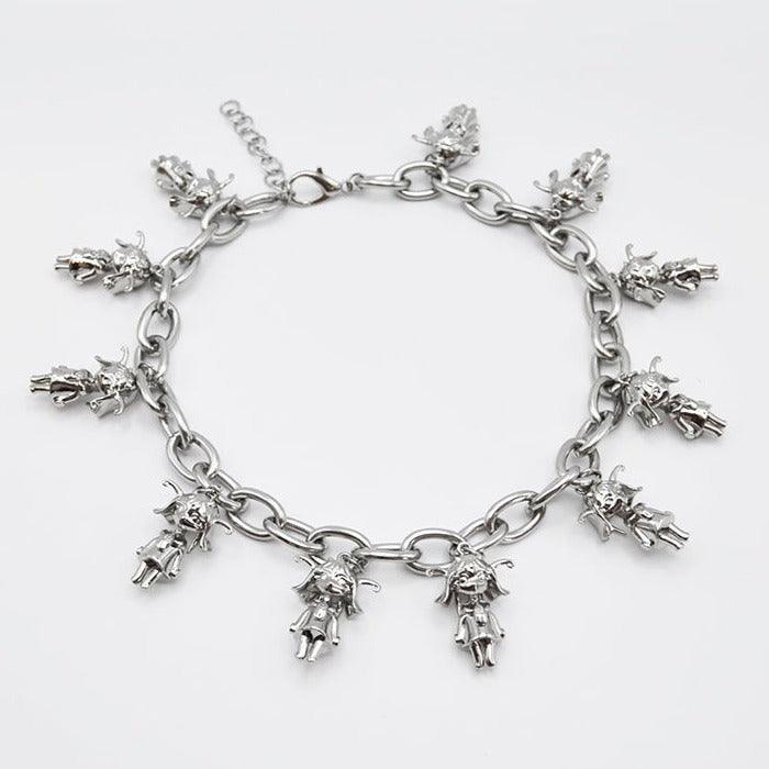 릴 드롭 목걸이