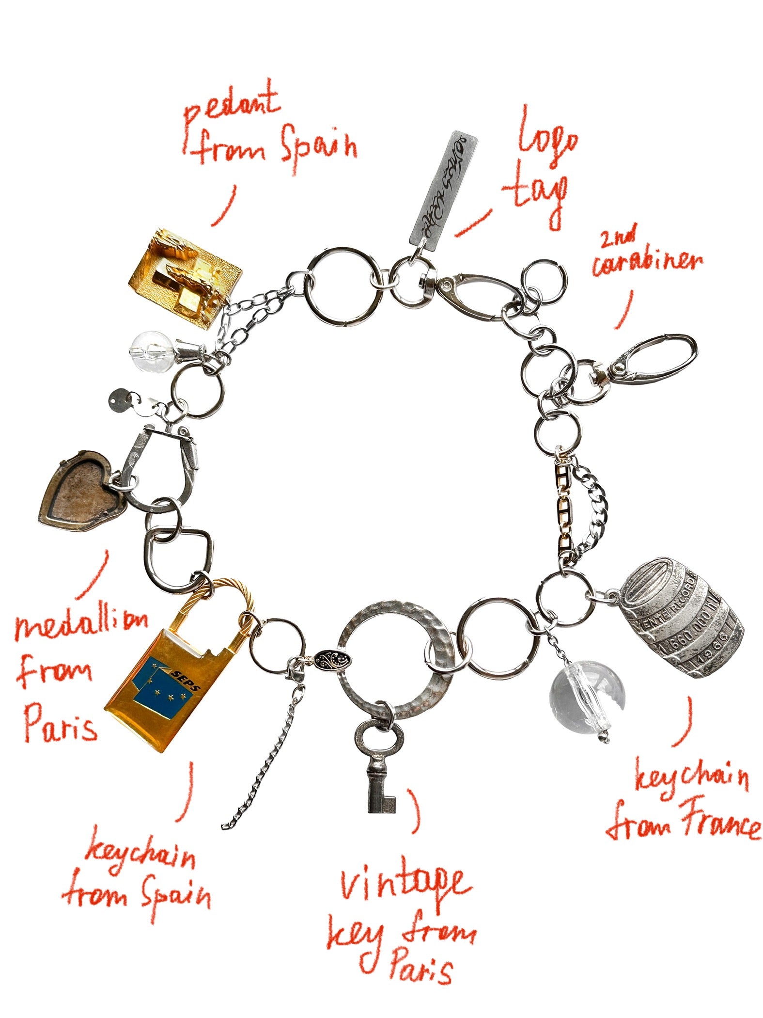 Bloody Mary Halskette