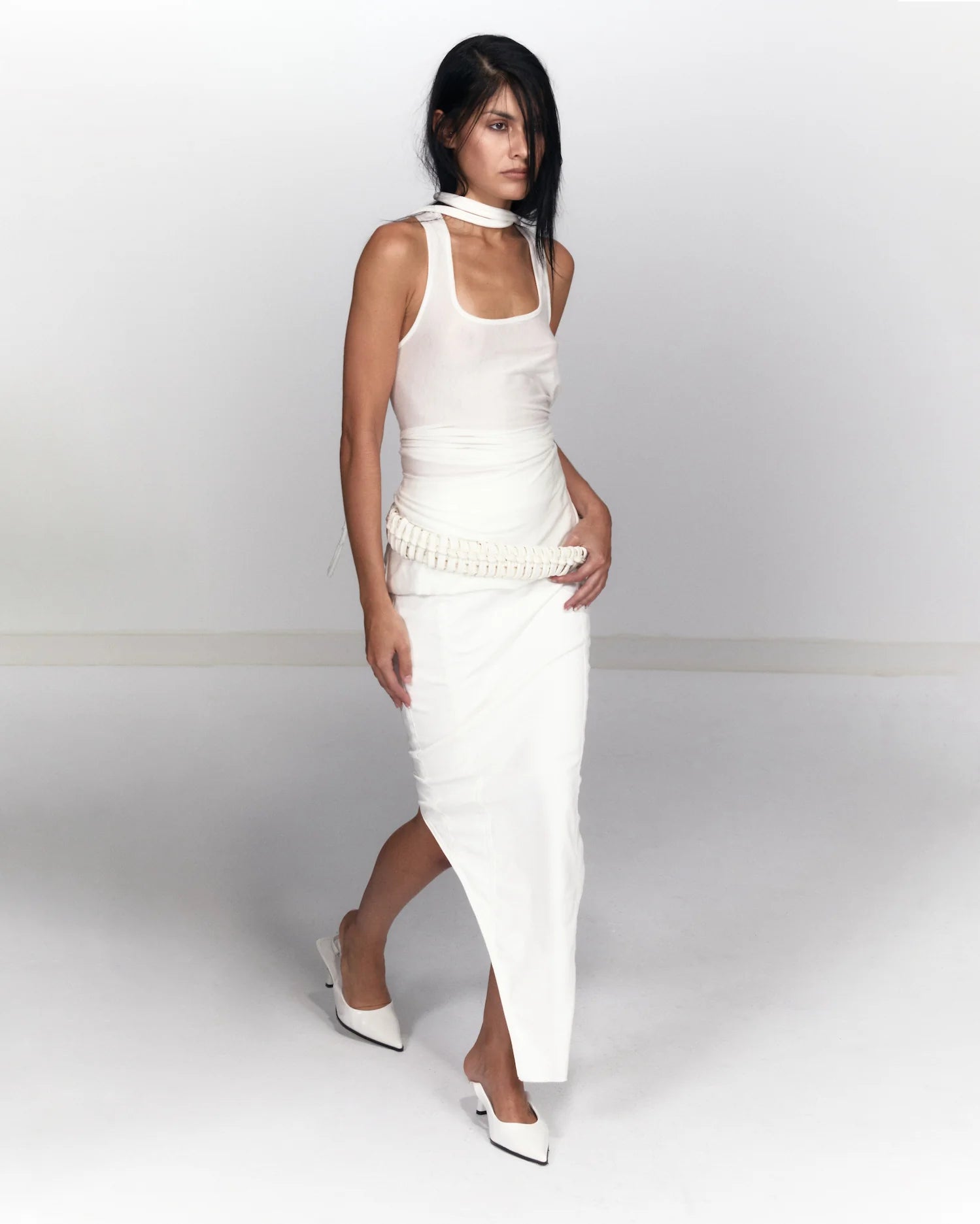 Braided Strap  Ivory
