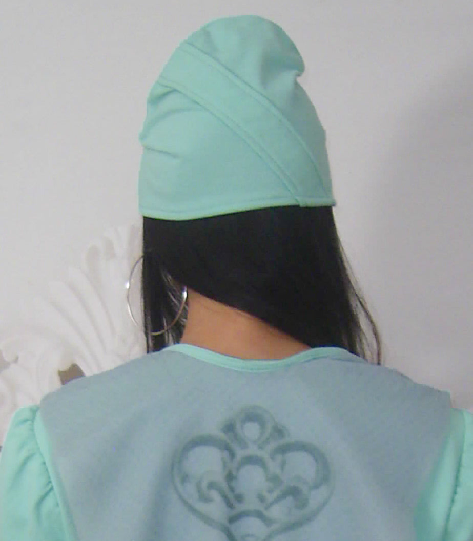 Teal Bookmark Beanie