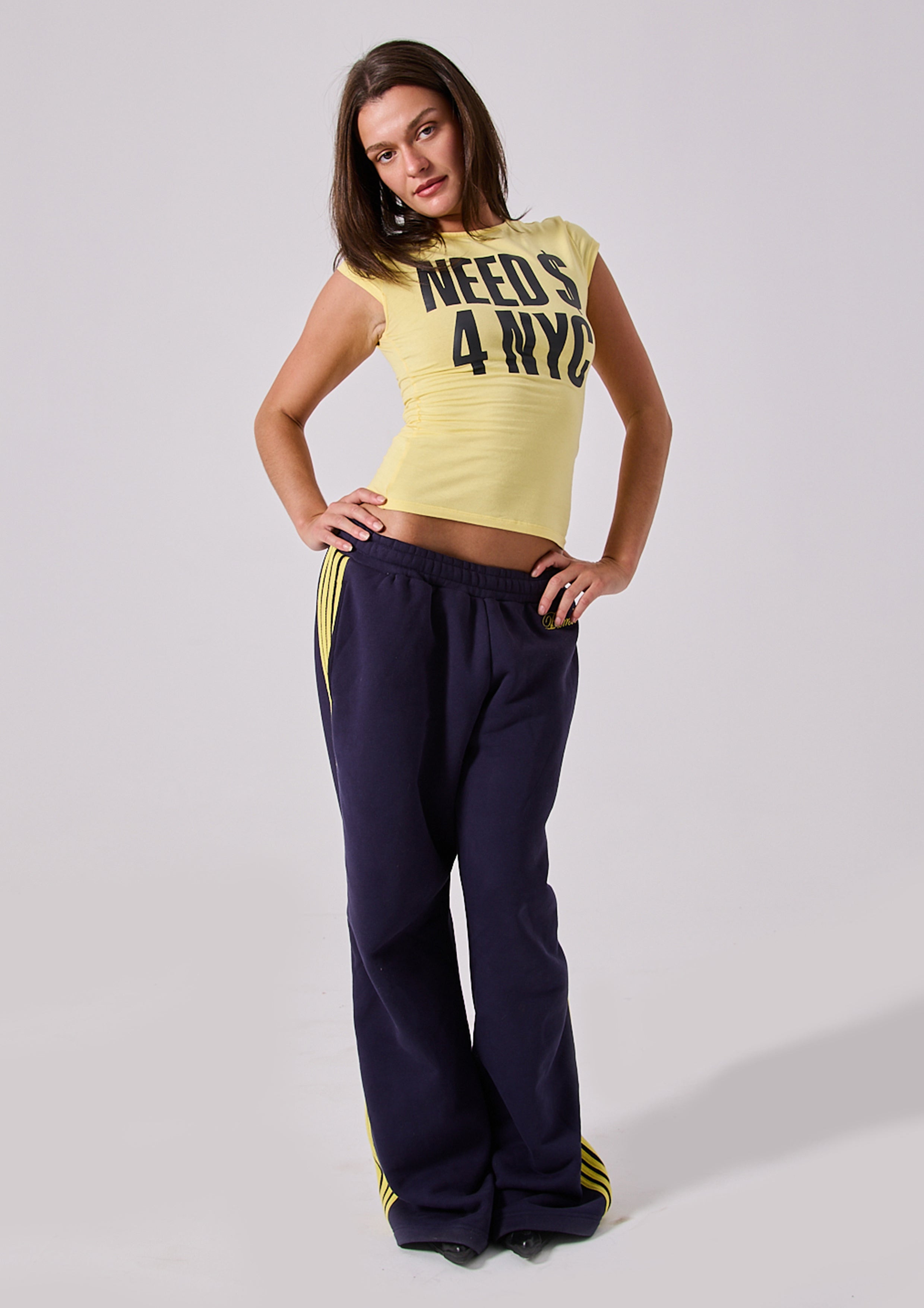 Cash Baby Tee in Yellow