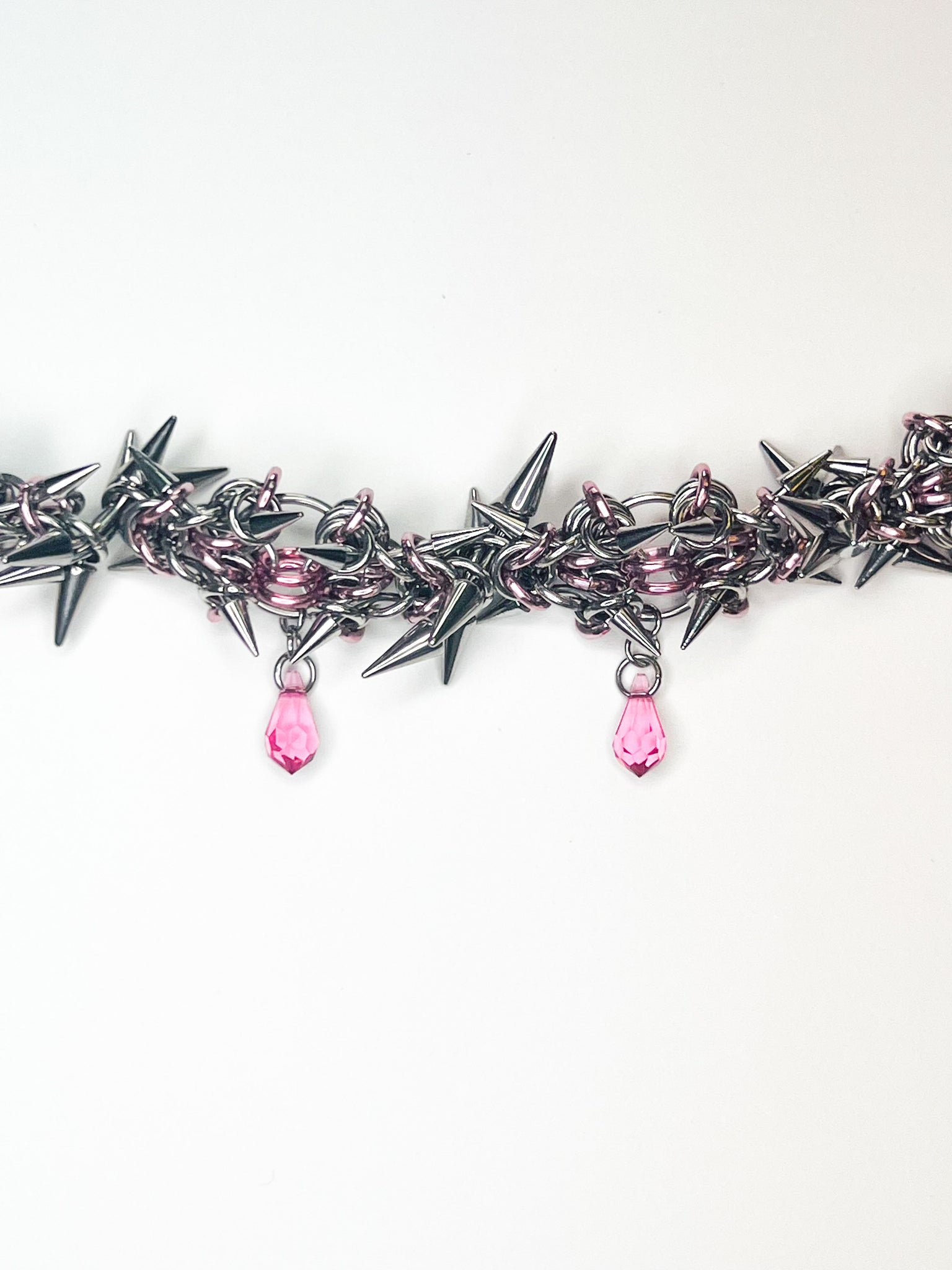 Rosa Palisaden-Halsband