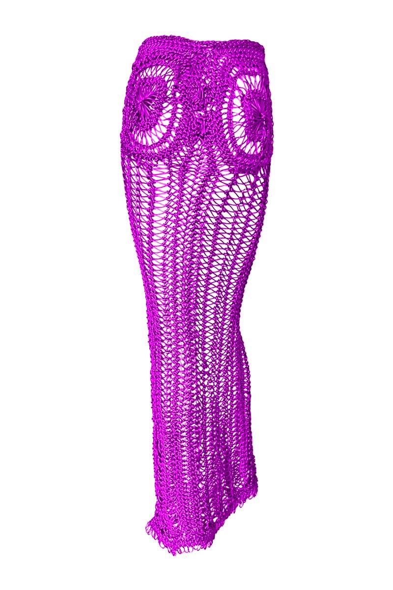 Palmira High Slit Skirt