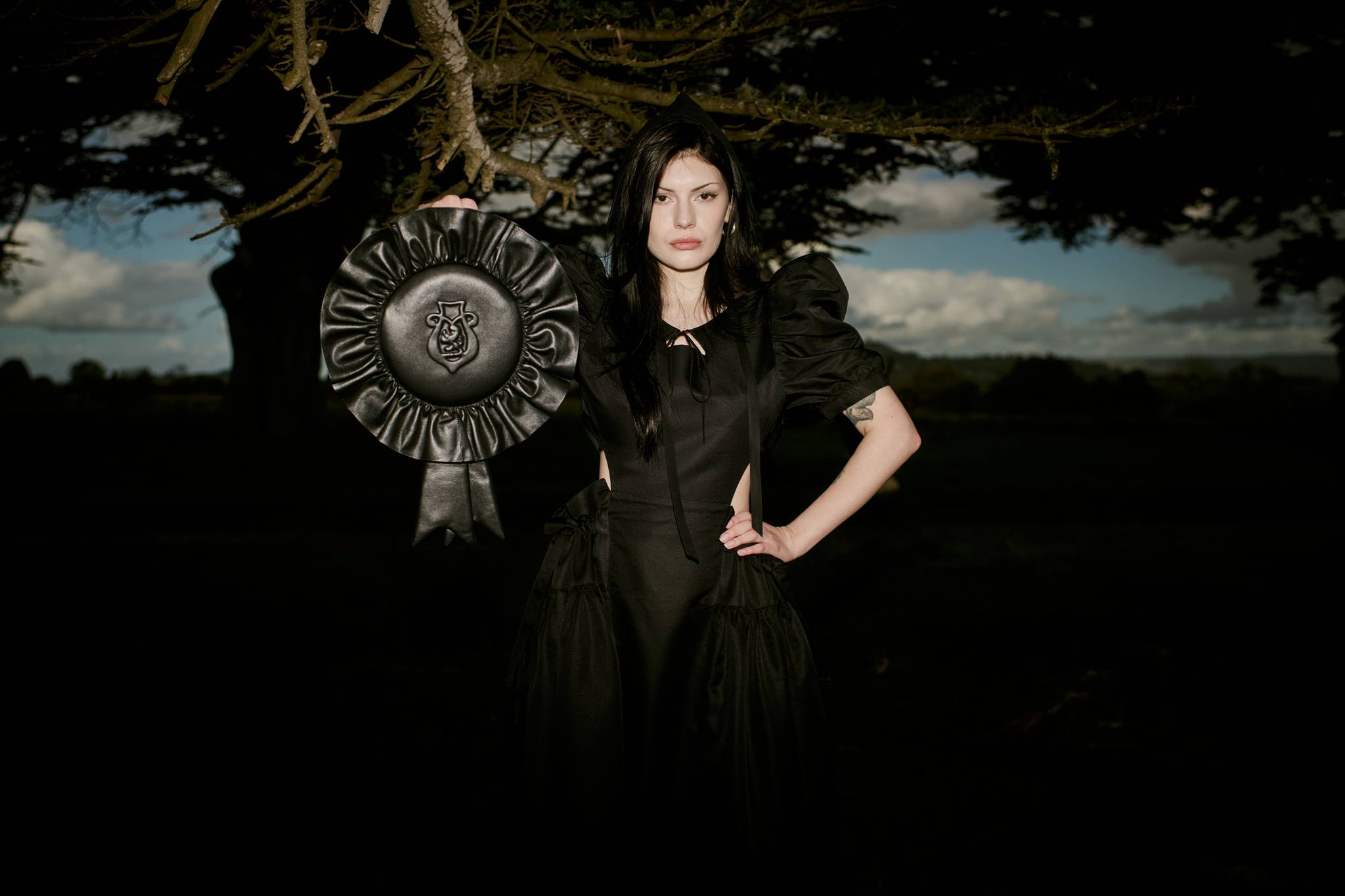 "Ride Your Luck" Rosette Bag in Lion