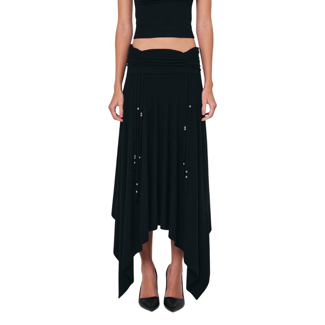 Reverent Maxi Skirt Black